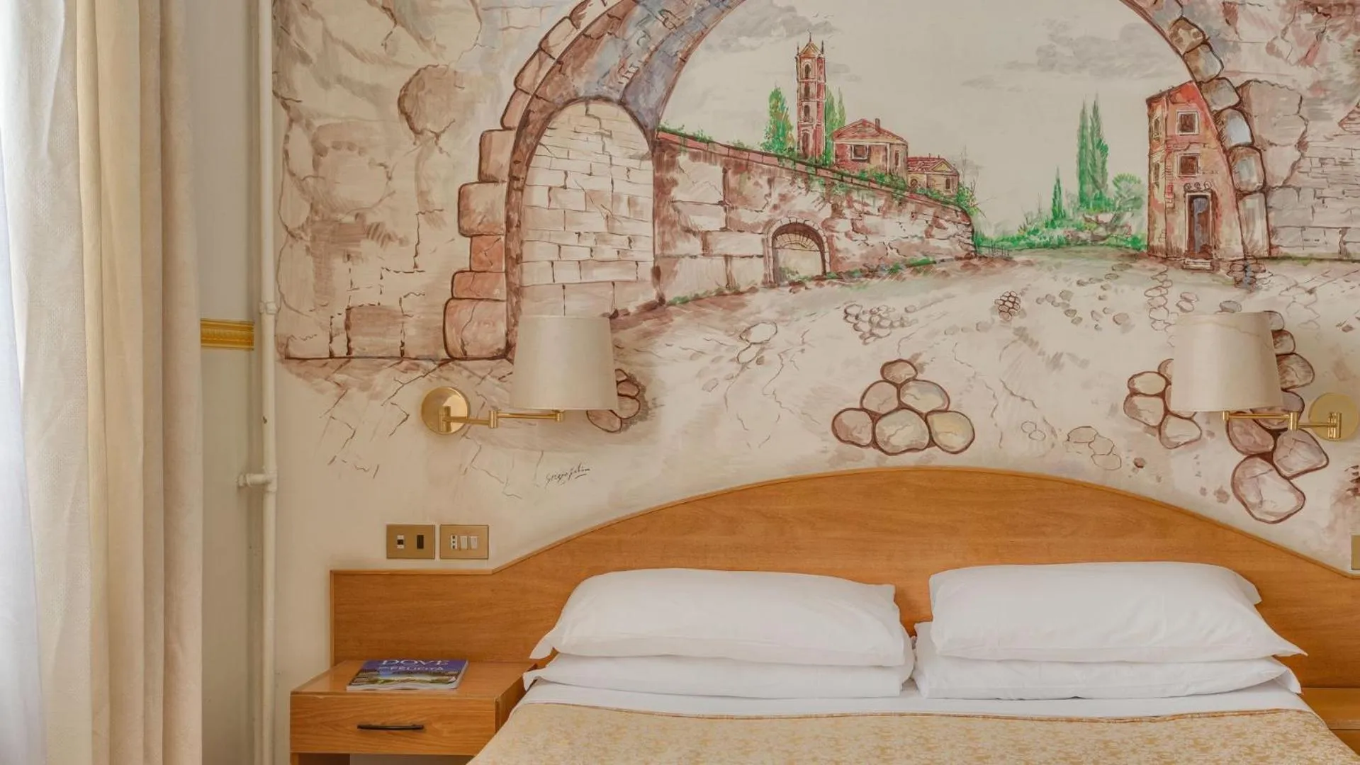 Bed in Hotel Washington