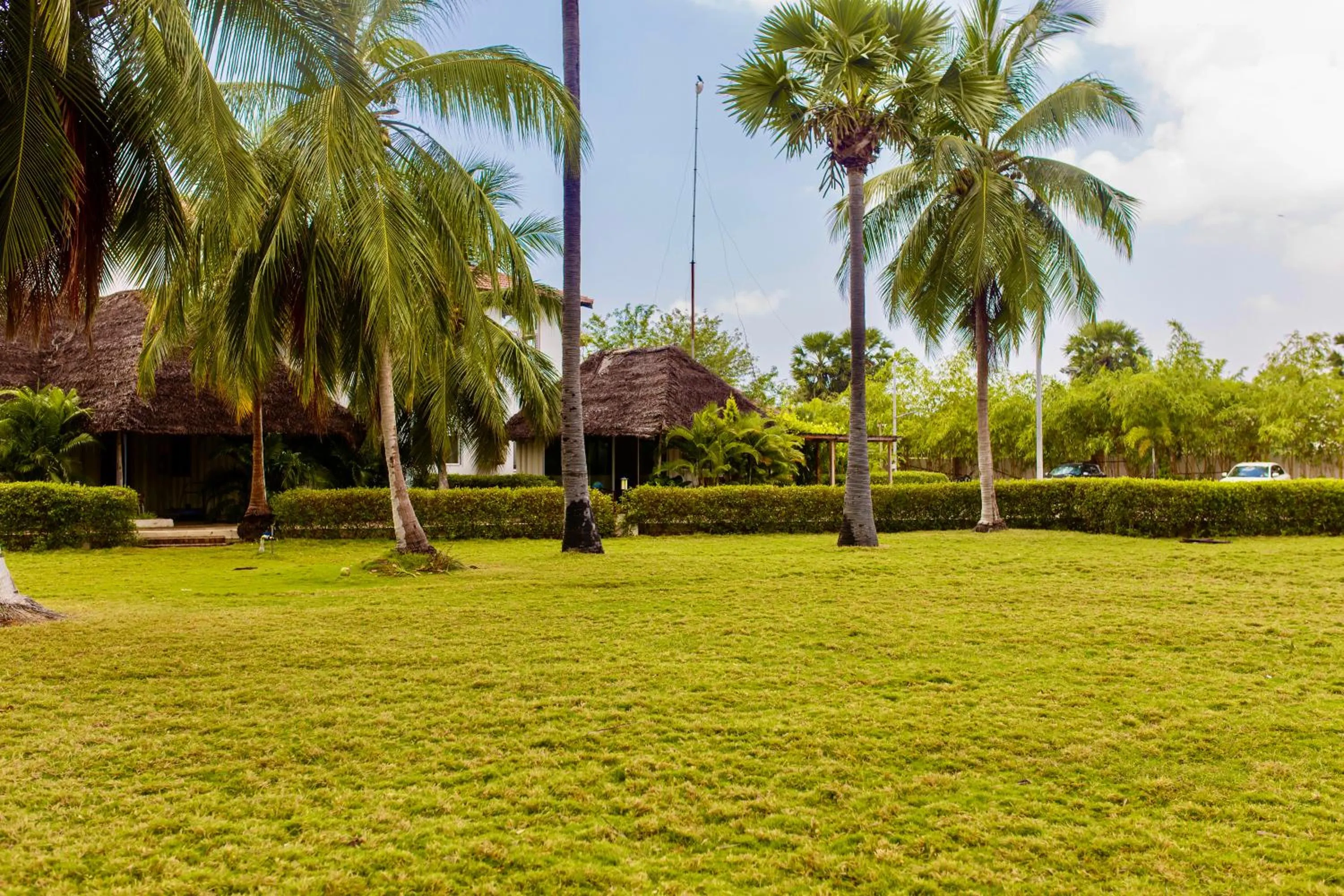 Garden in Joe's Beach Shack - Beach resort, Ramanathapuram