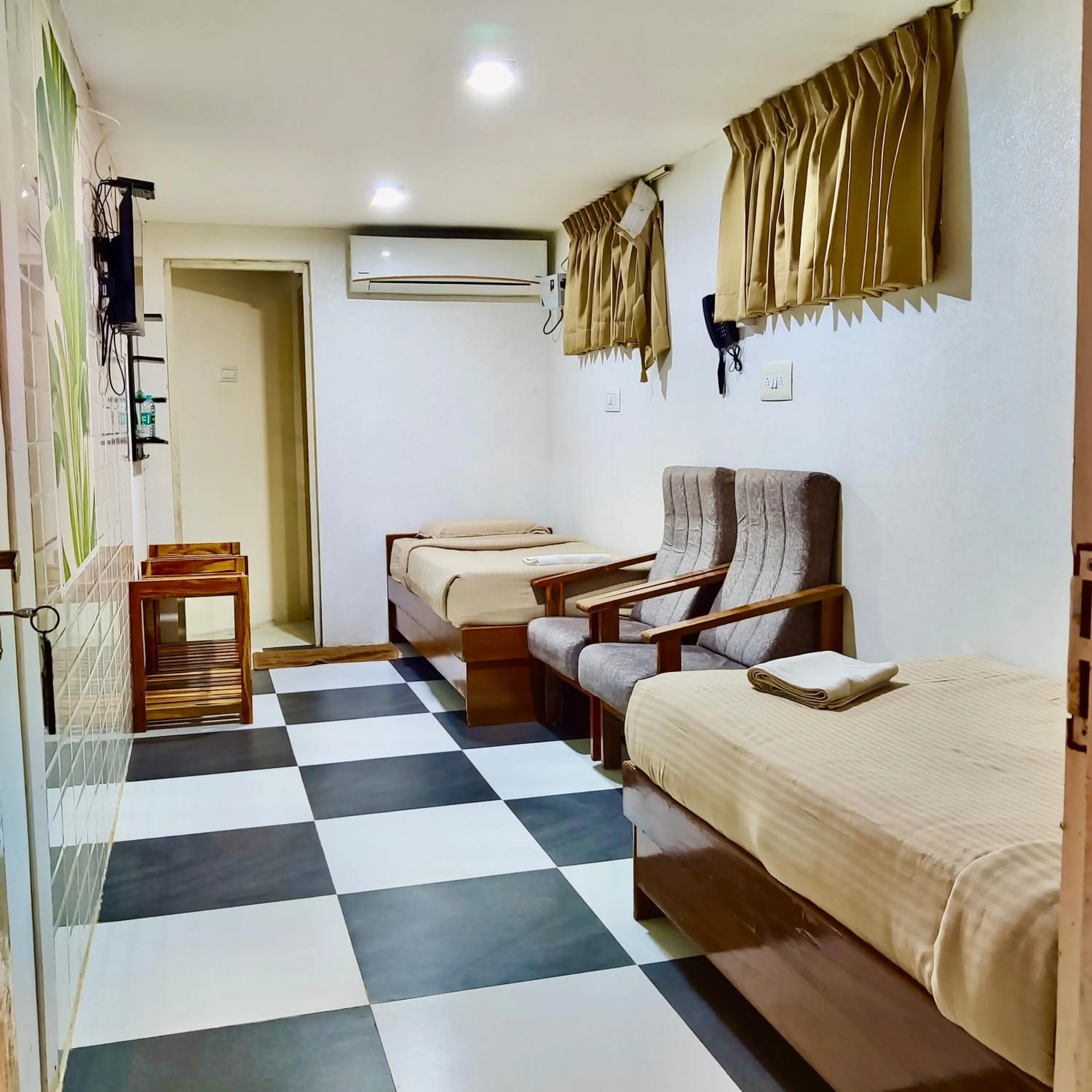 Bedroom, Bed in Joe's Beach Shack - Beach resort, Ramanathapuram