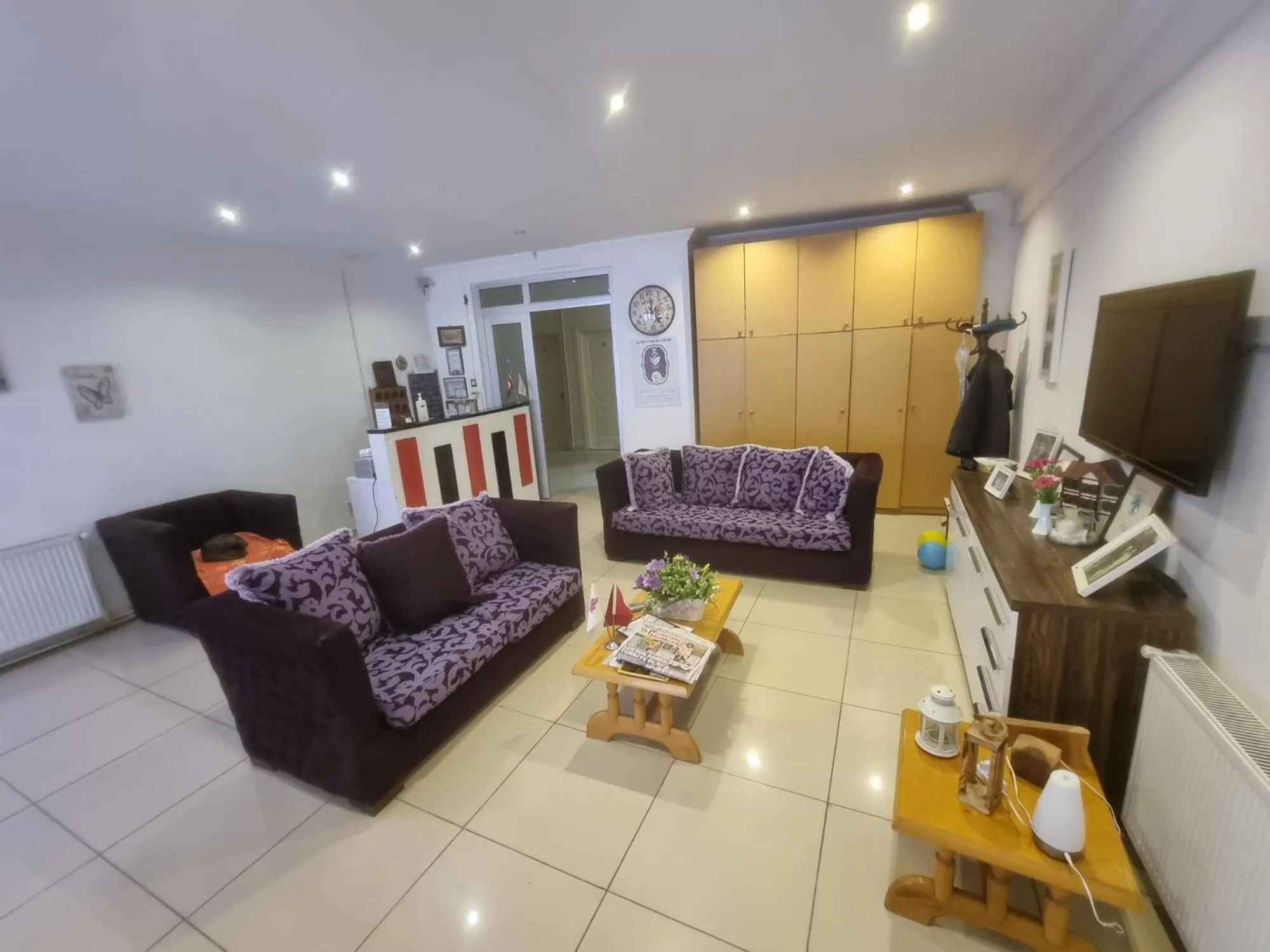 Lobby or reception in Thermal Orkide Pansiyon