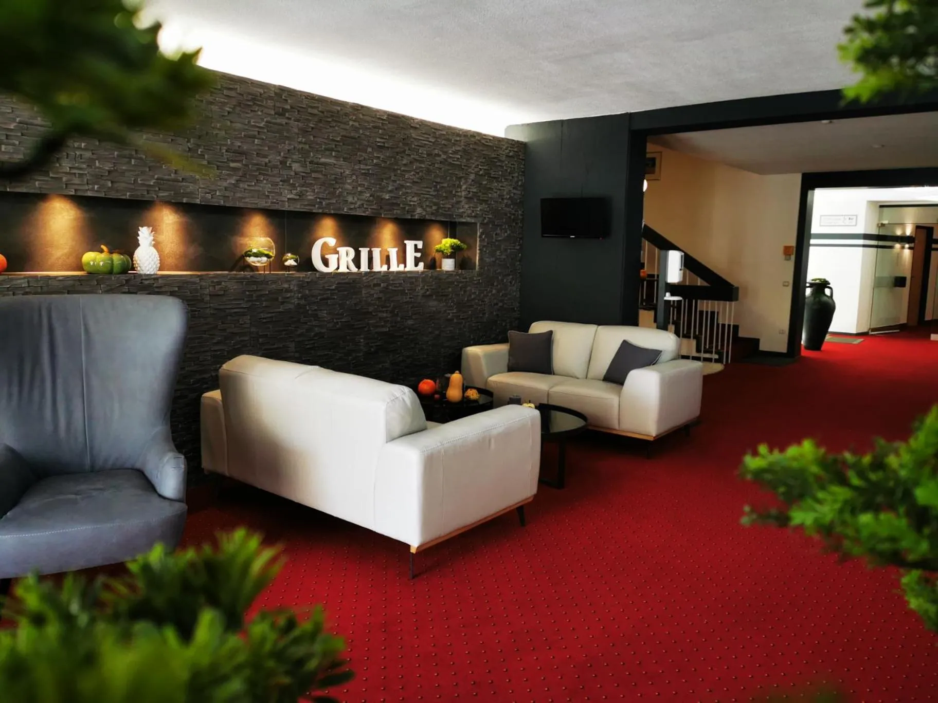 Lobby or reception in Hotel Grille