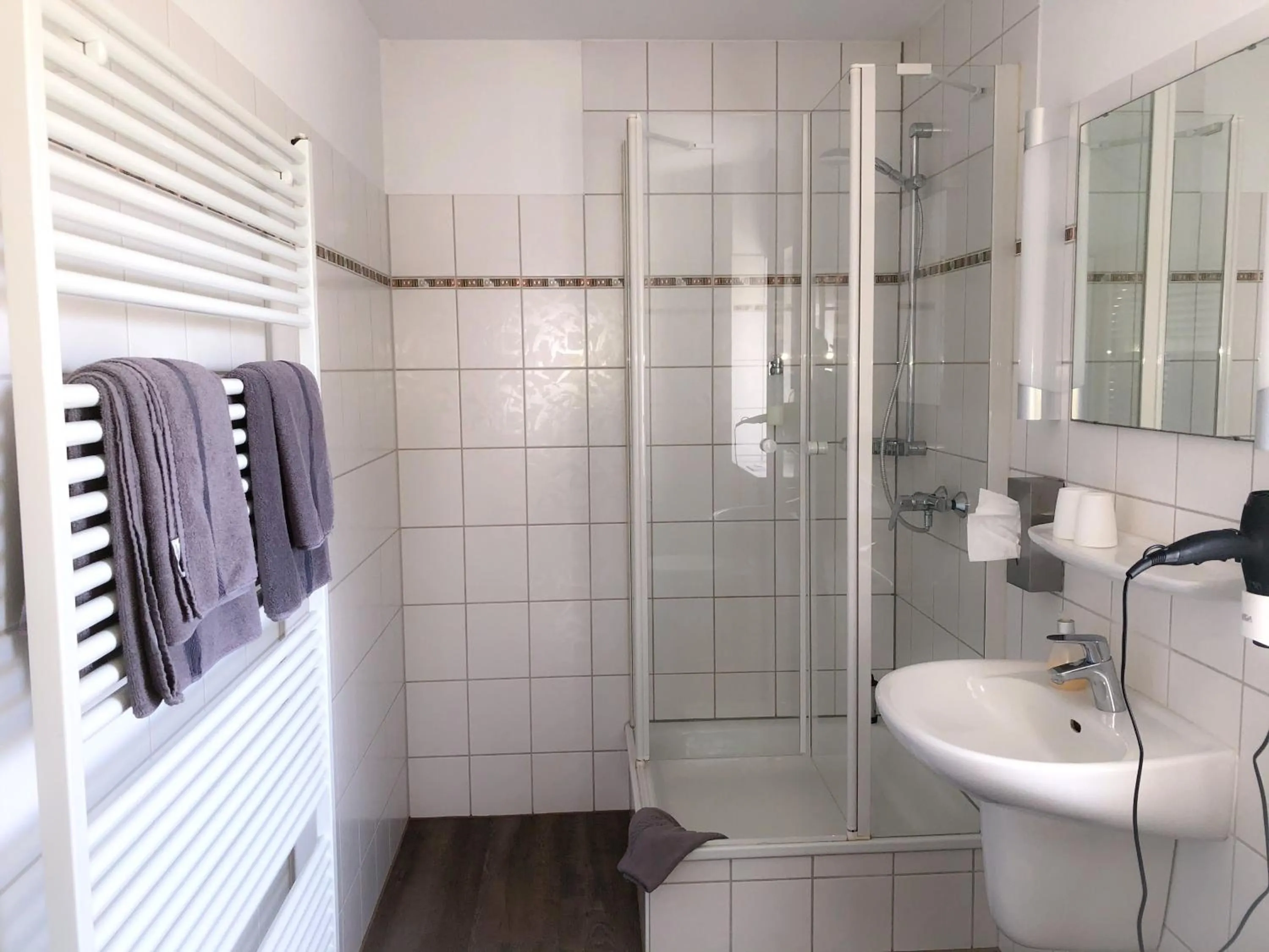 Bathroom in Hotel Pfennigskrug