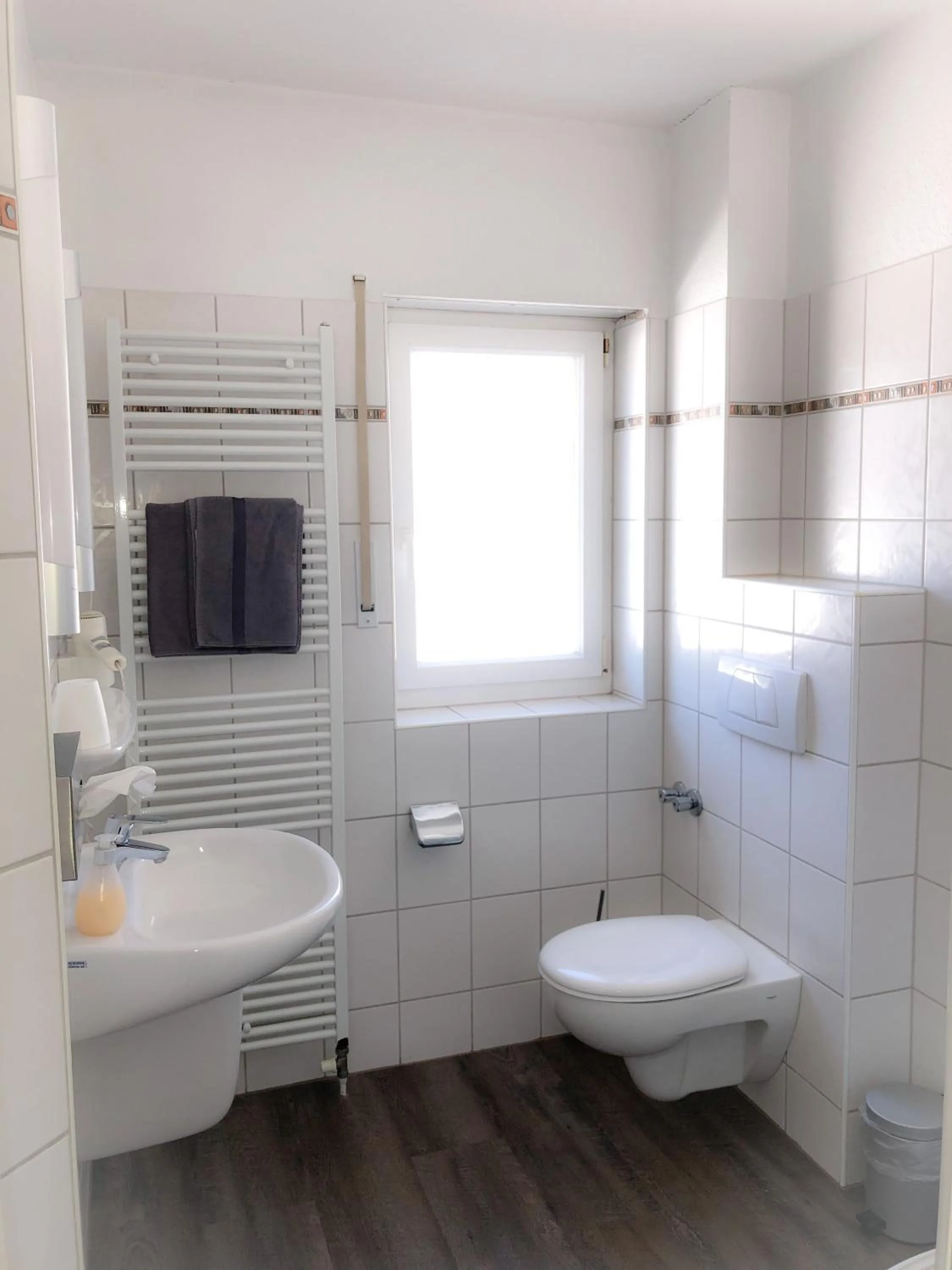 Bathroom in Hotel Pfennigskrug