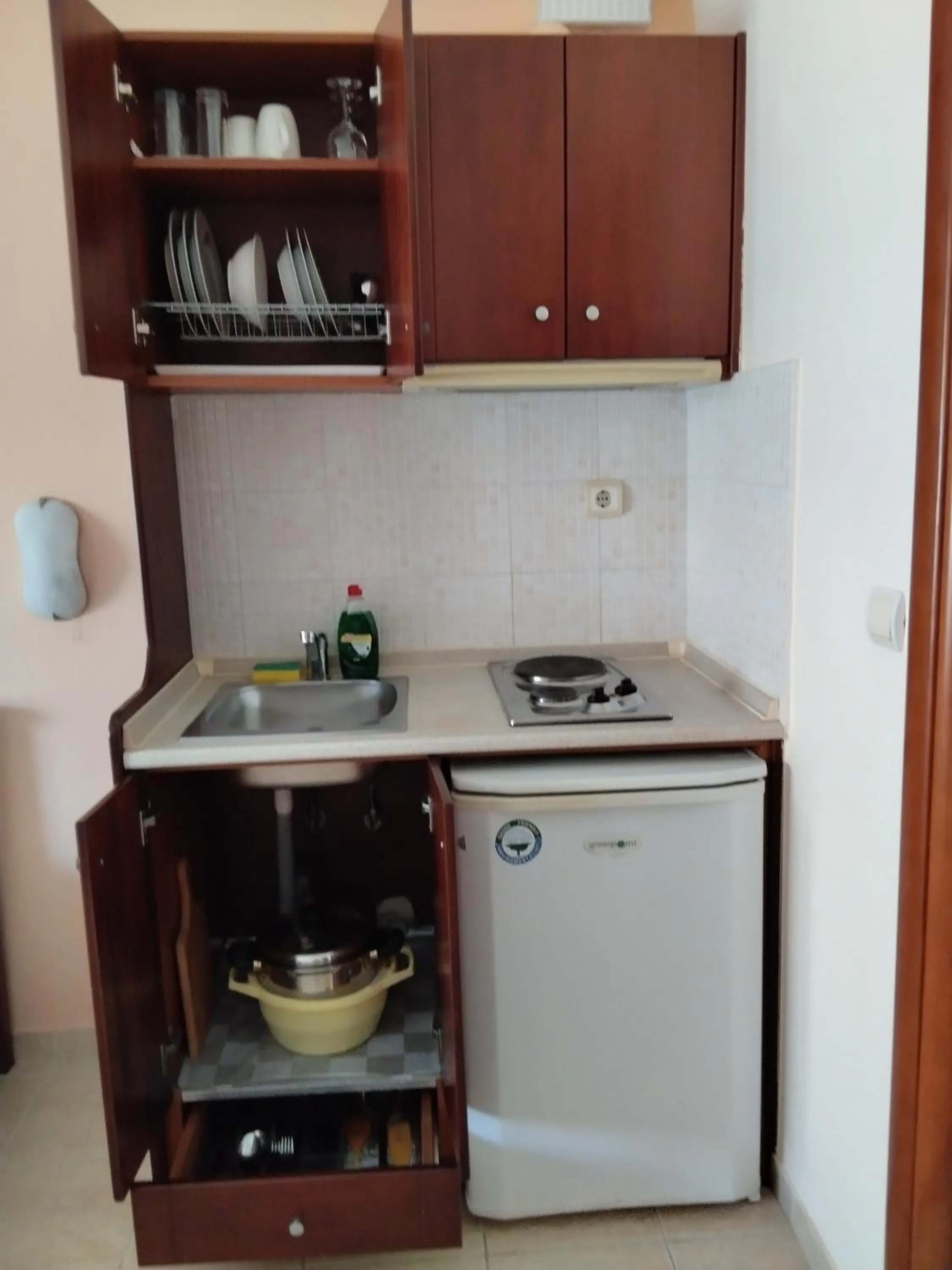 Kitchen or kitchenette in Olympic Studios Aslanidis