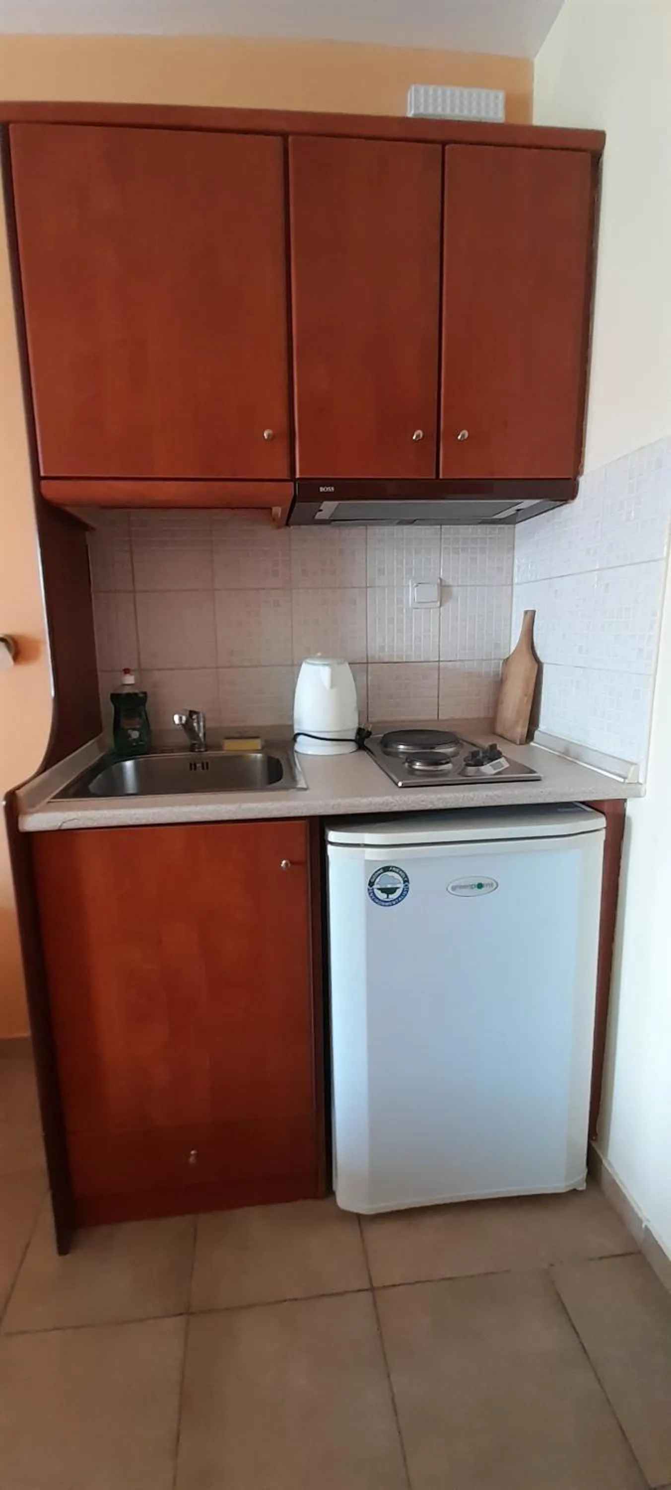 Kitchen or kitchenette in Olympic Studios Aslanidis