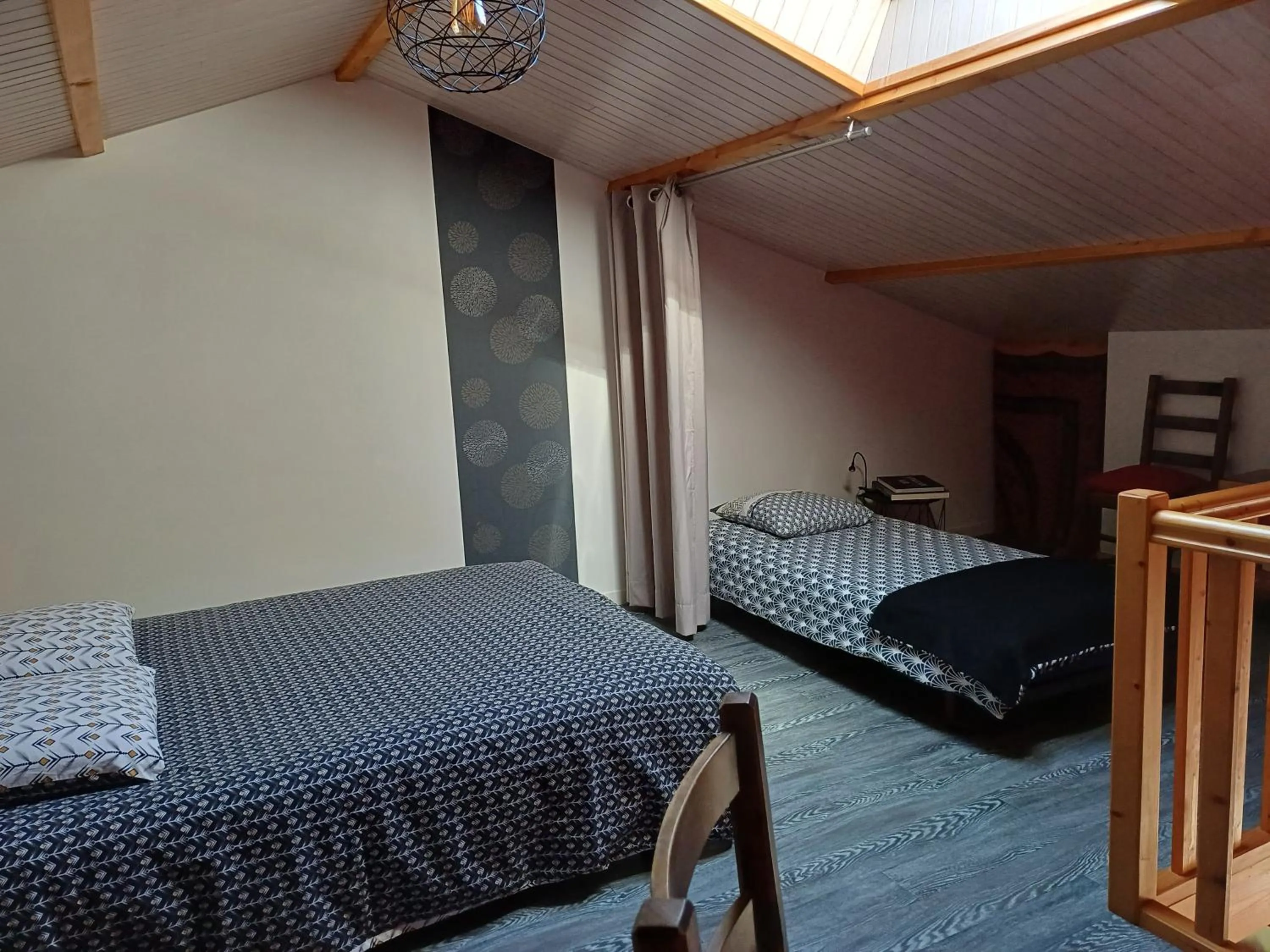 Bed in Studio Appart' Les jards