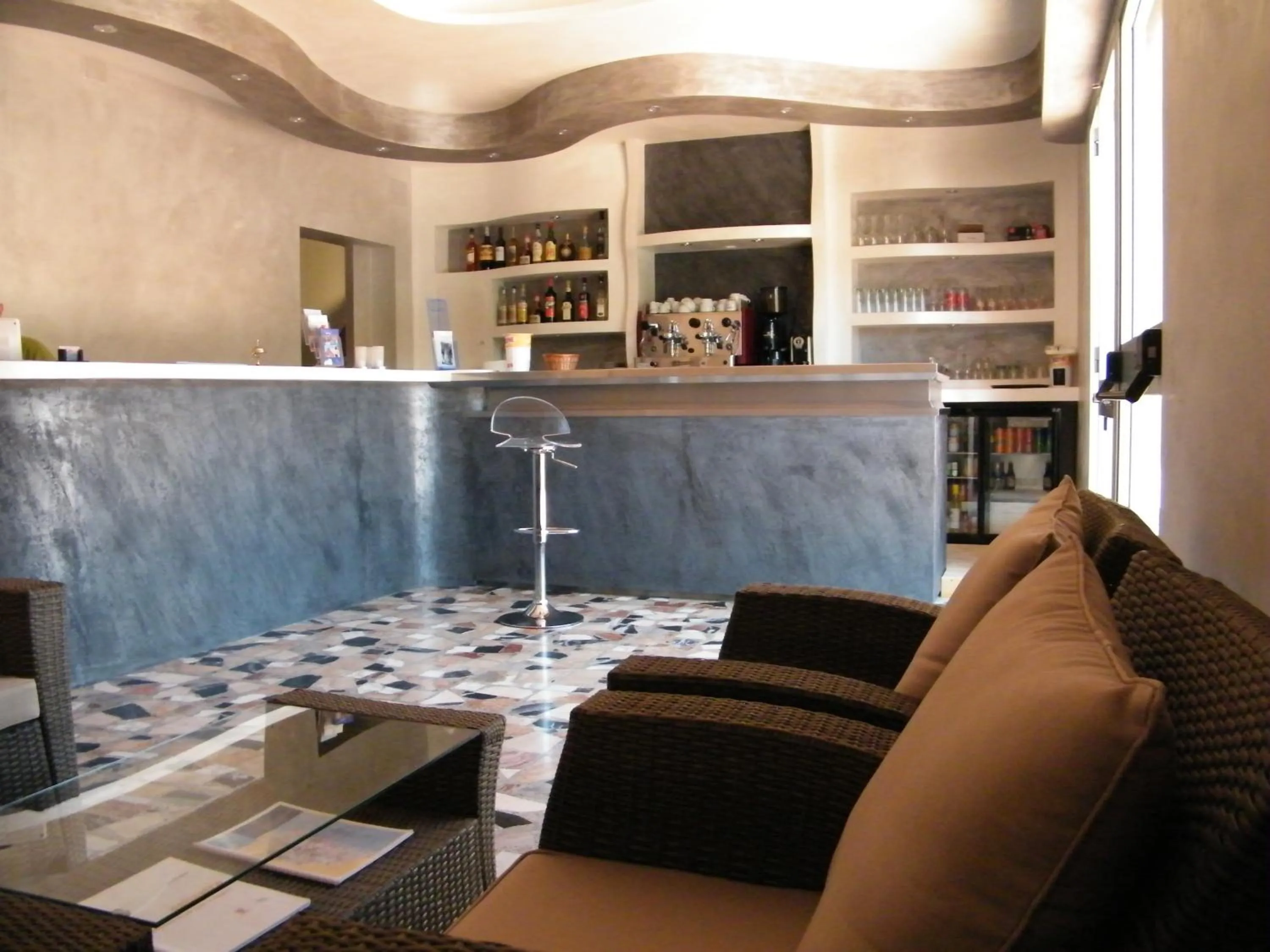 Lobby or reception in Hotel Ogliastra