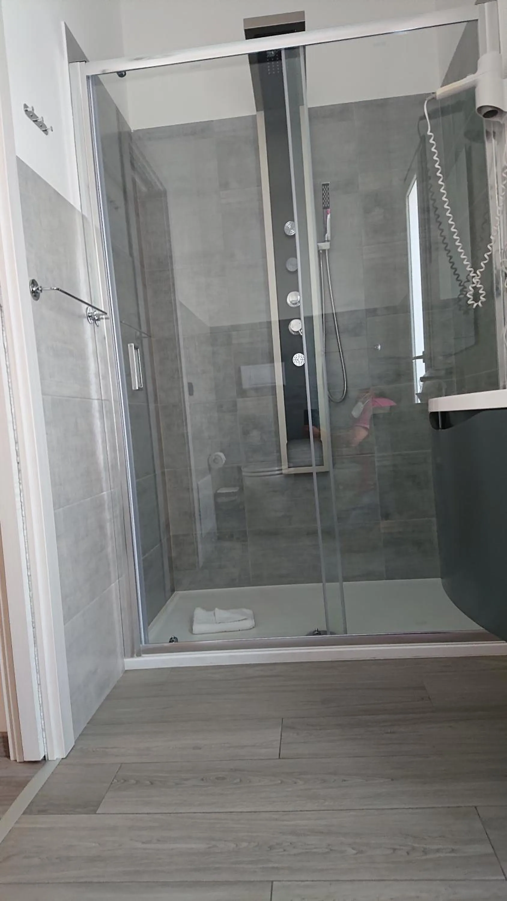 Shower in Hotel Ogliastra