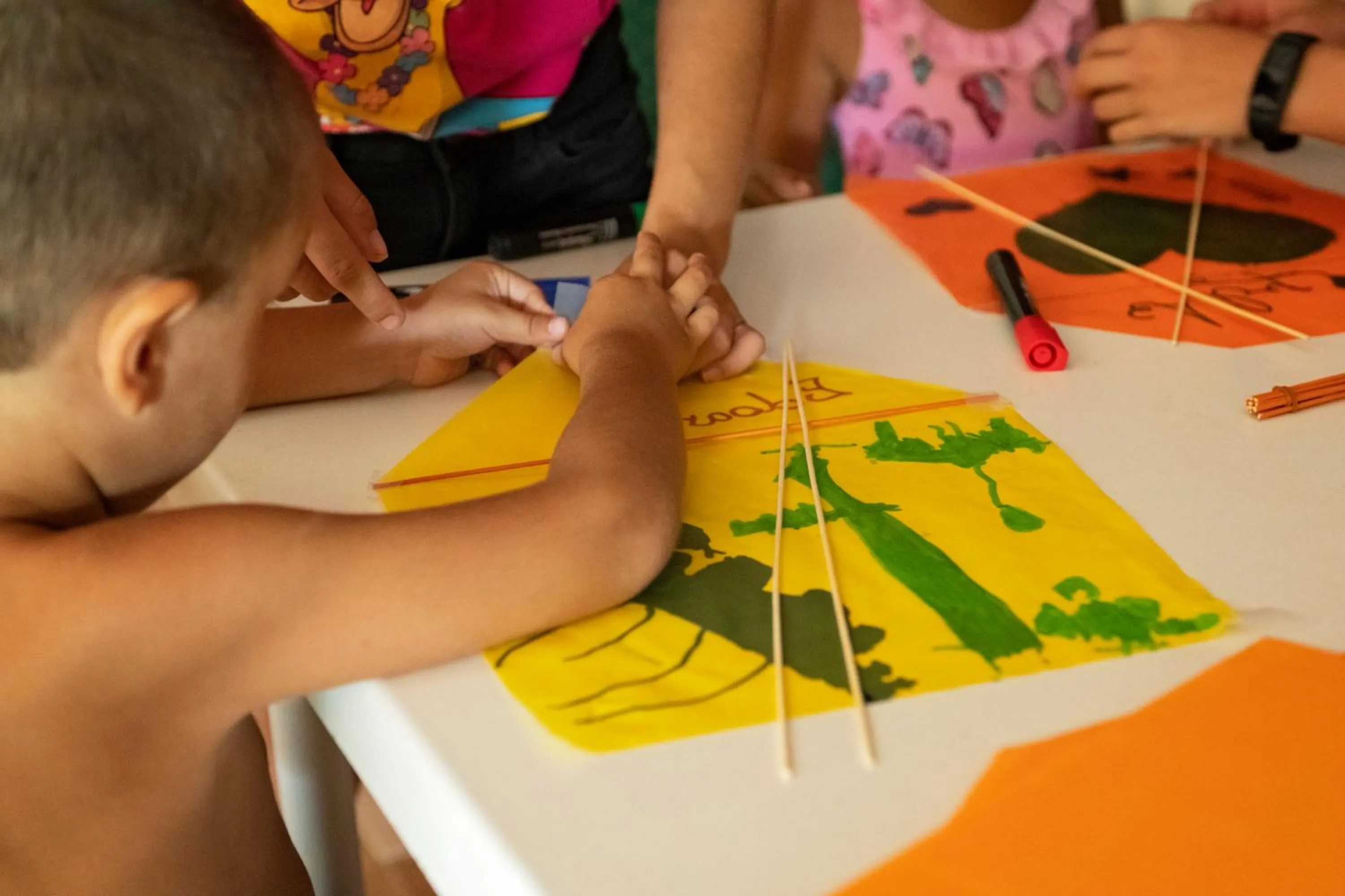 children in I Casali by La Principina