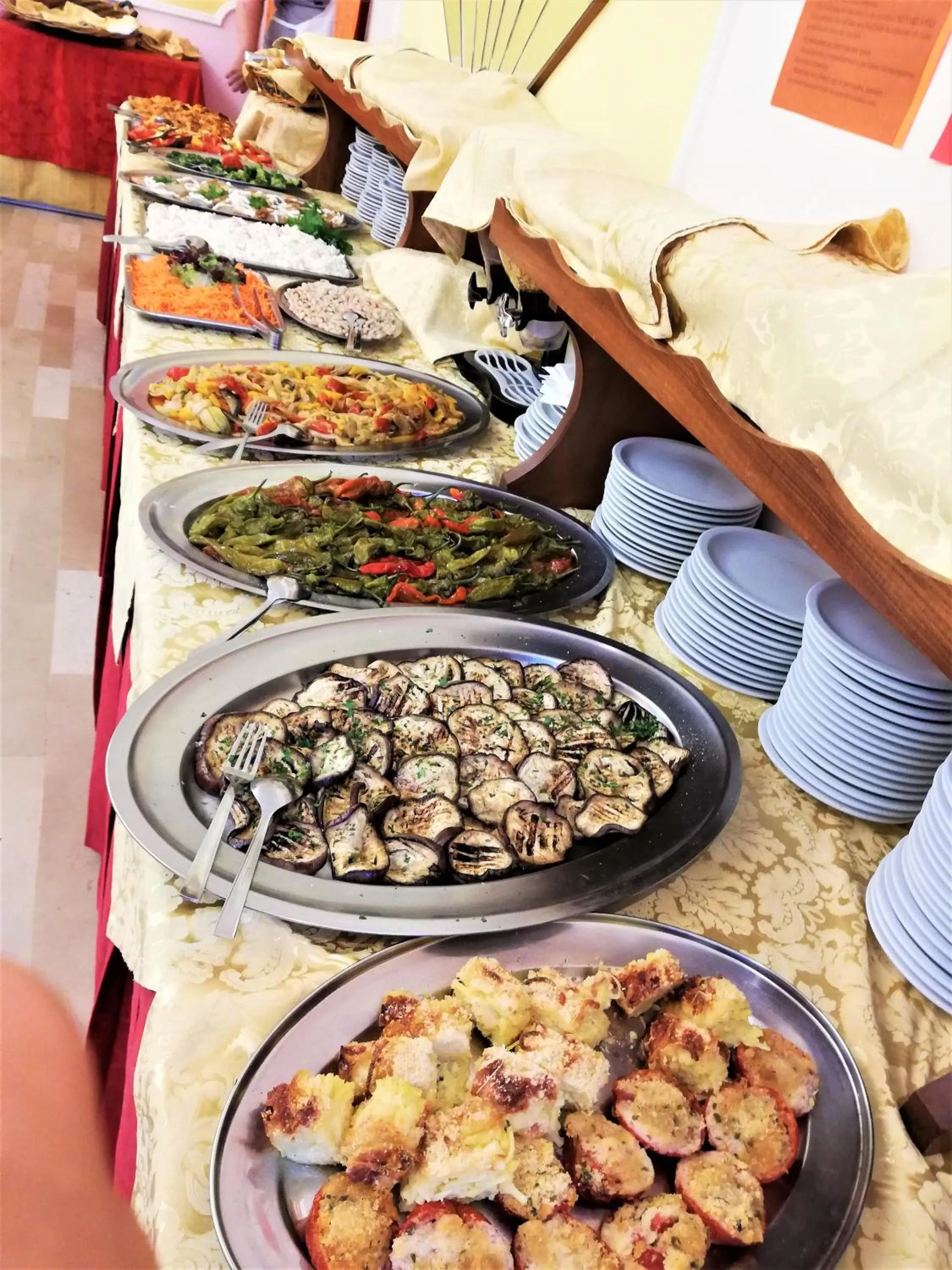 Food close-up in Hotel Cirene