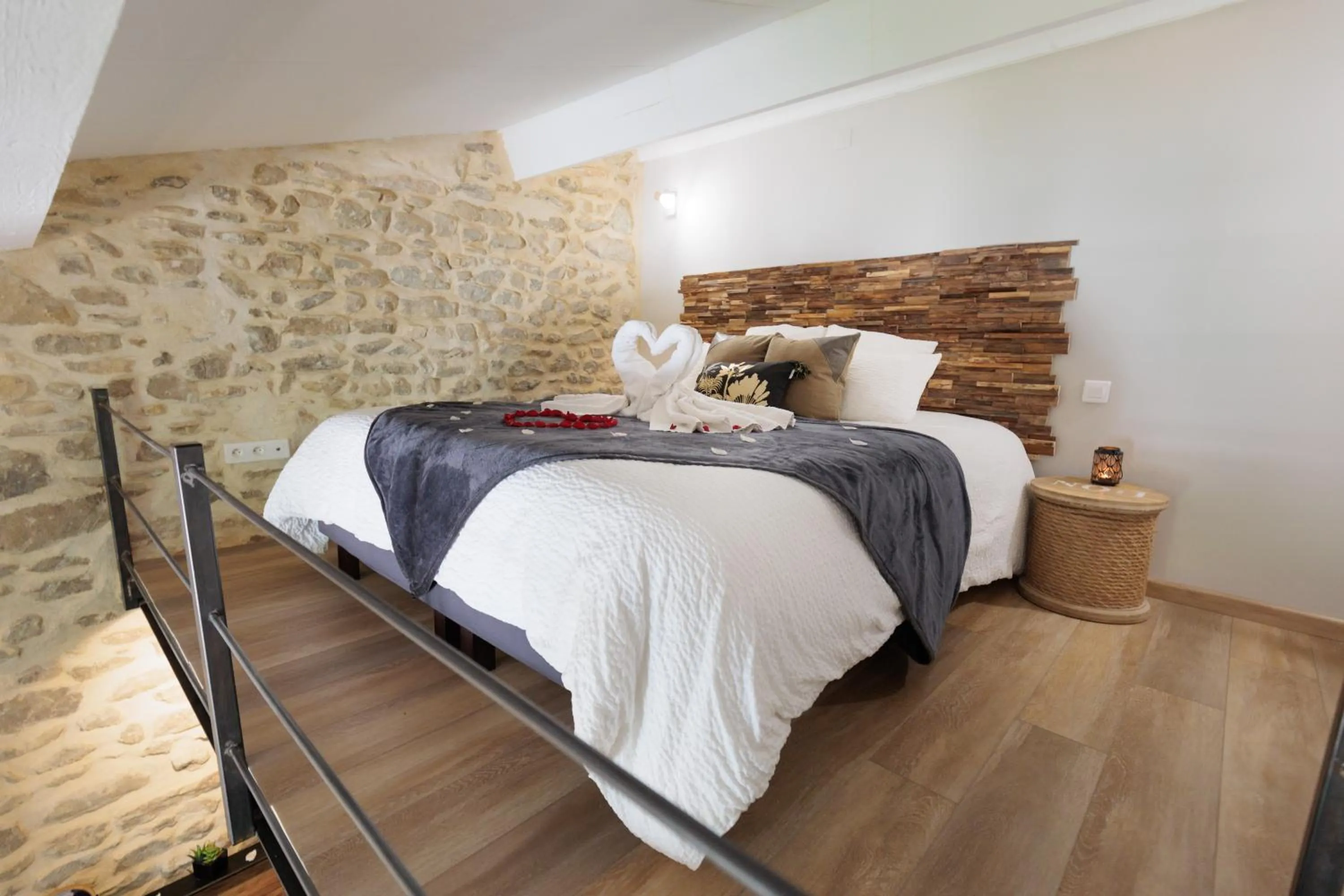 Bed in Le Mas Lauralie