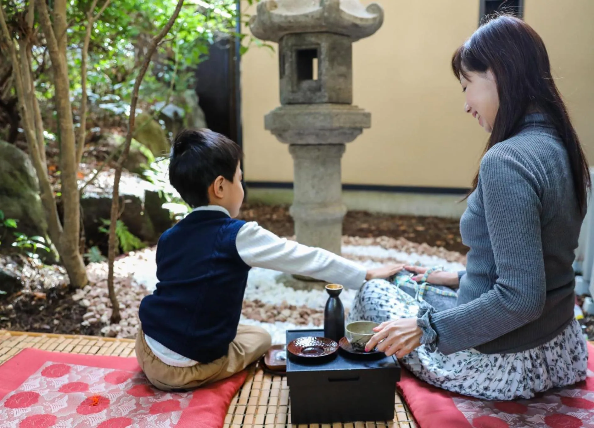 Spring in Ajisai Onsen Ryokan - Award Winning Private Open Air Onsen