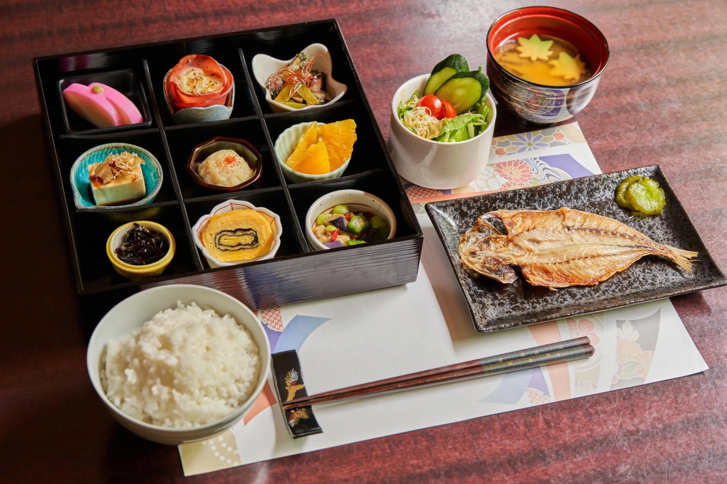 Food in Ajisai Onsen Ryokan - Award Winning Private Open Air Onsen