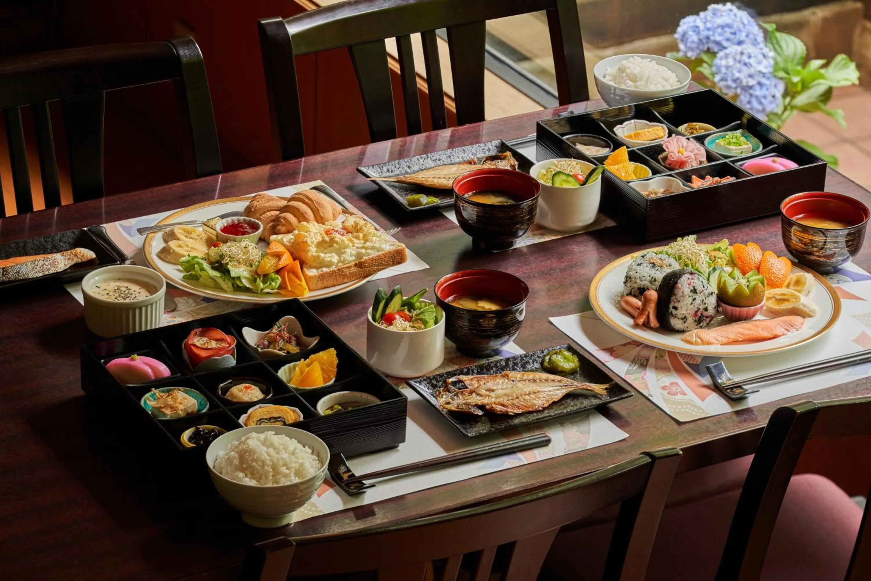 Food and drinks in Ajisai Onsen Ryokan - Award Winning Private Open Air Onsen