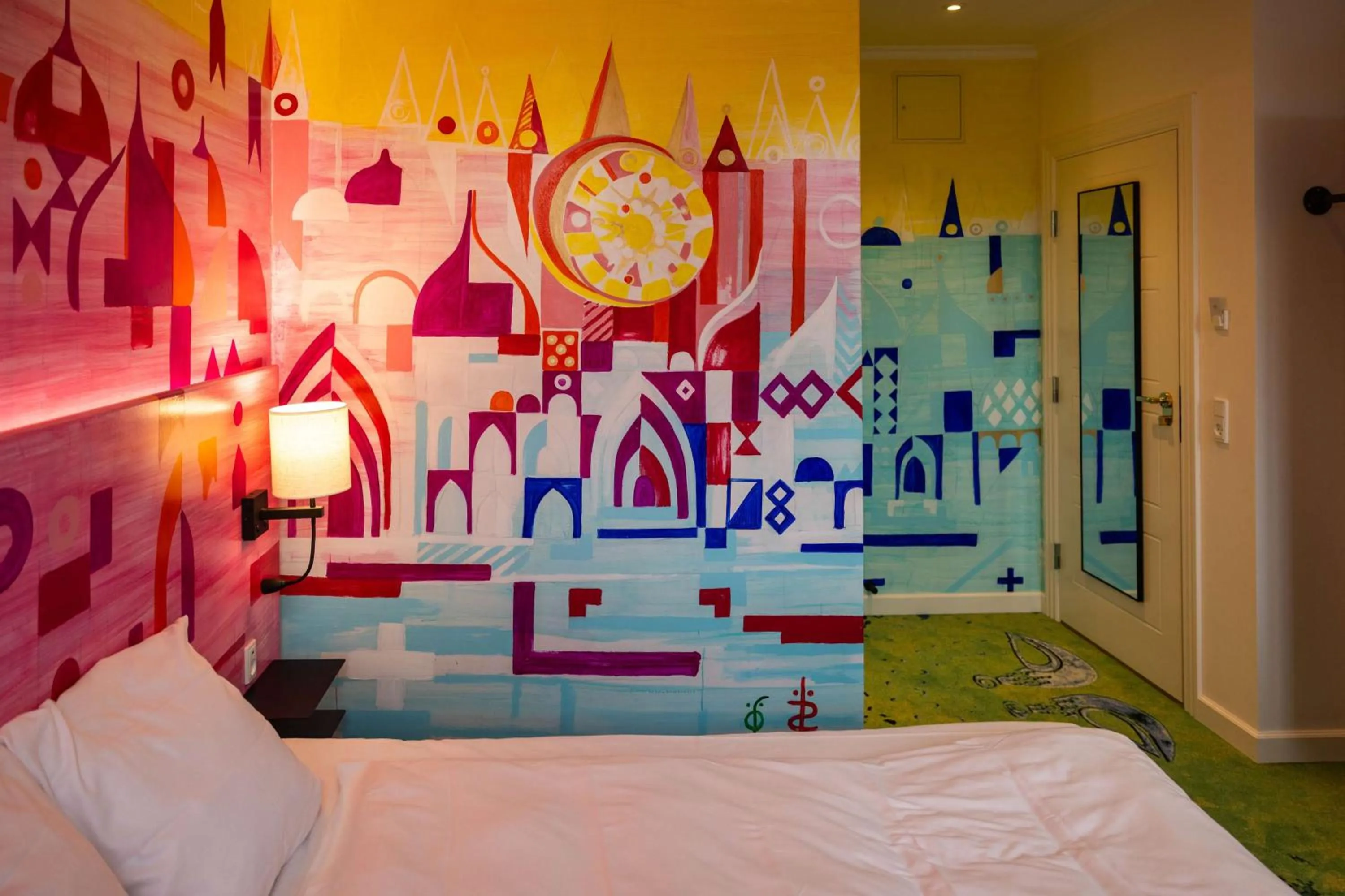 Bedroom, Bed in ART Hotel Dalgas, BW Signature Collection