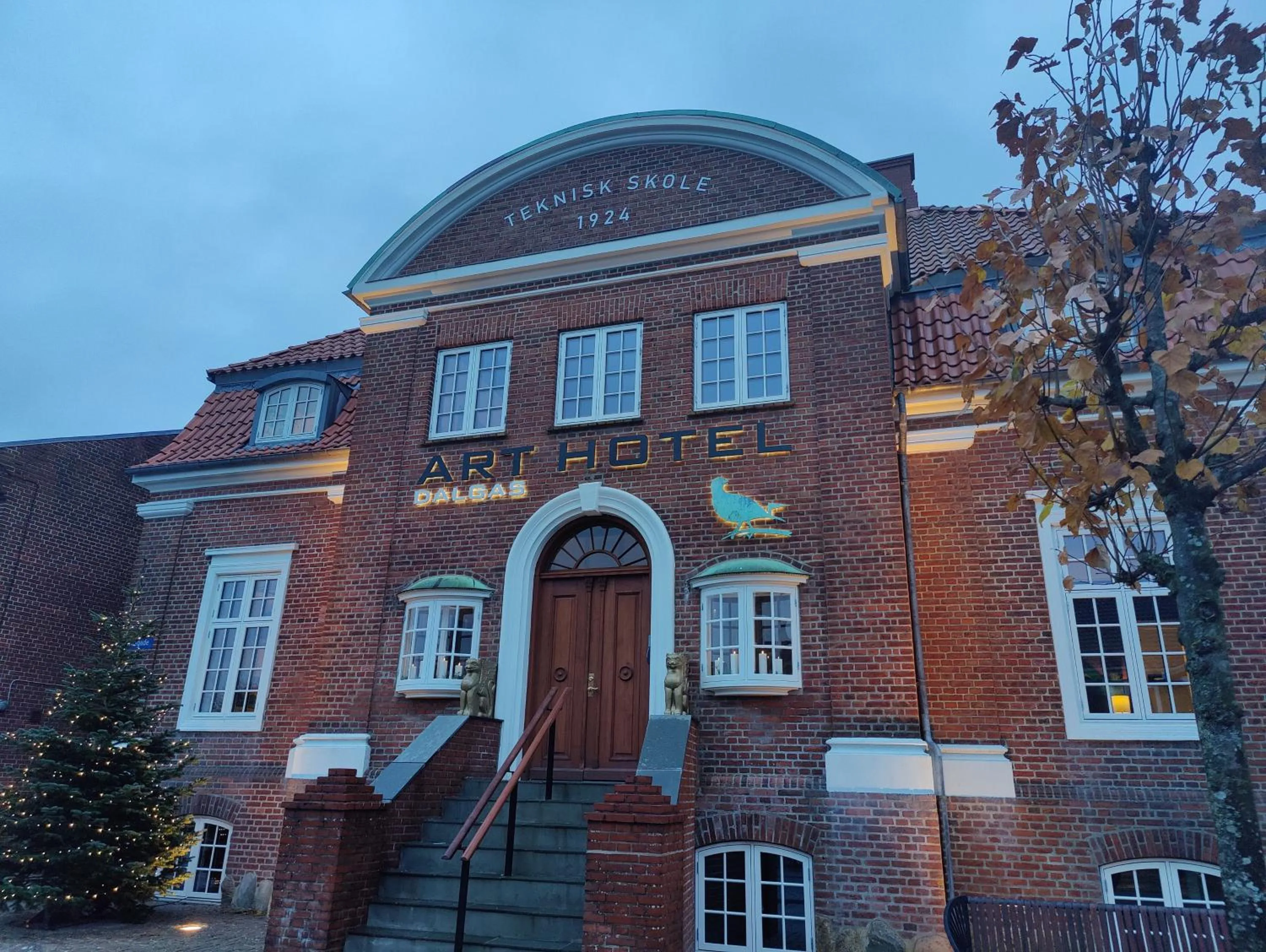 Property building in ART Hotel Dalgas, BW Signature Collection