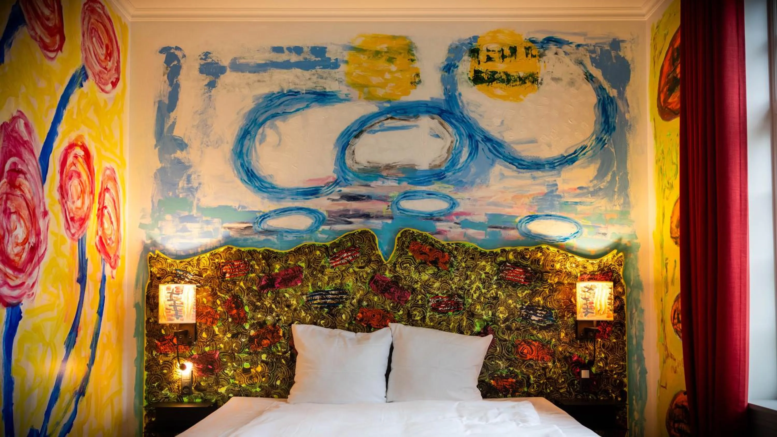 Bed in ART Hotel Dalgas, BW Signature Collection