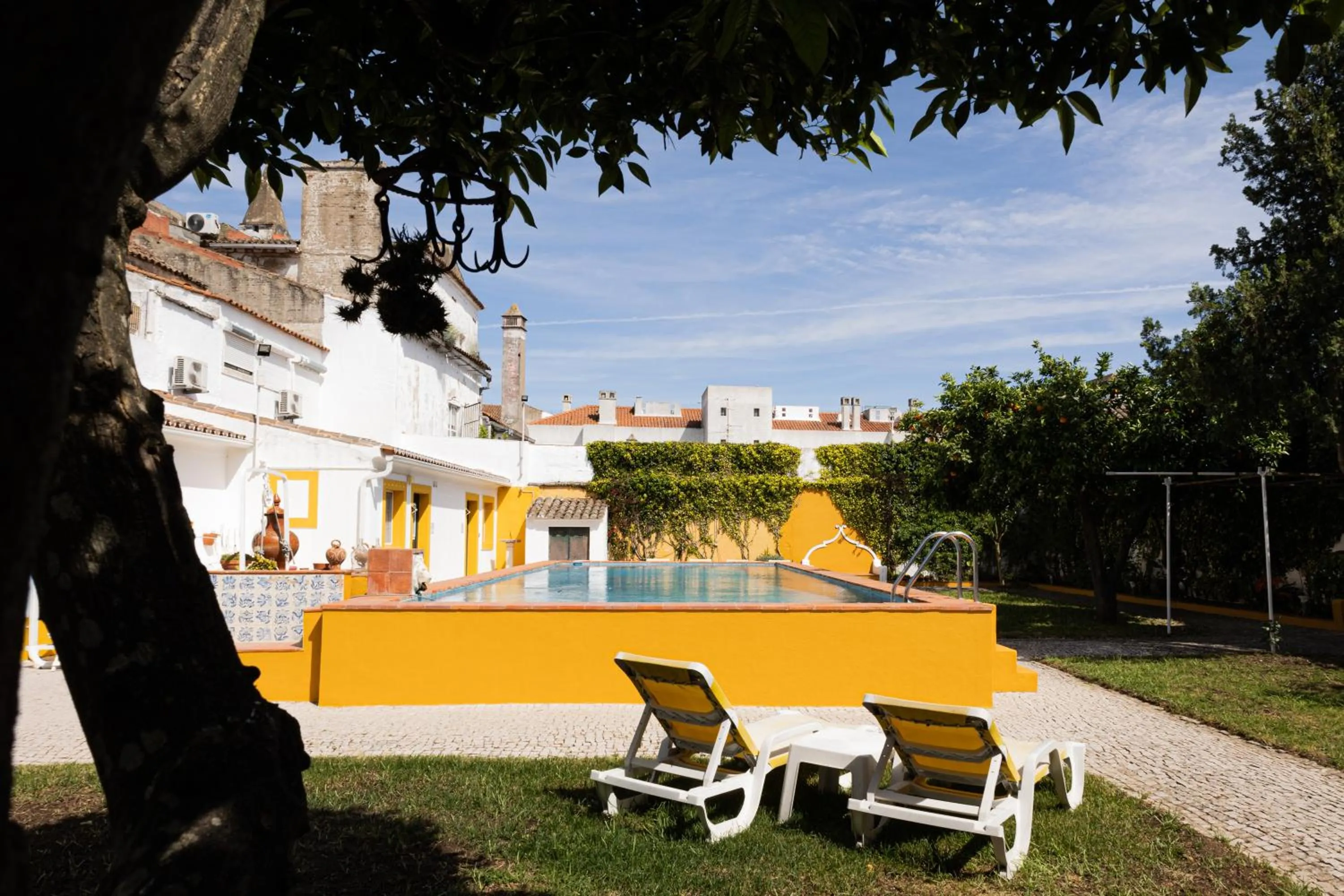 Patio in Vintage Guest House - Casa do Escritor
