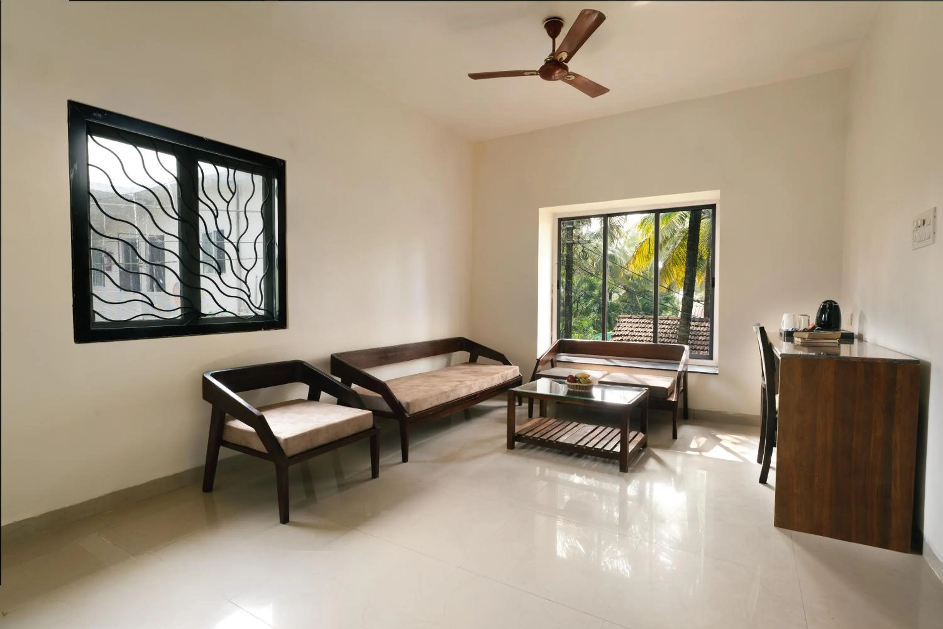Seating area in Morjim Hermitage