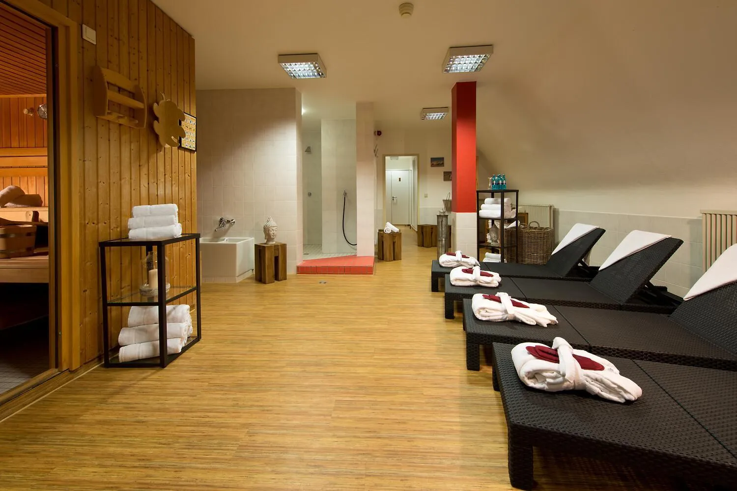 Sauna in ACHAT Hotel Neustadt an der Weinstraße