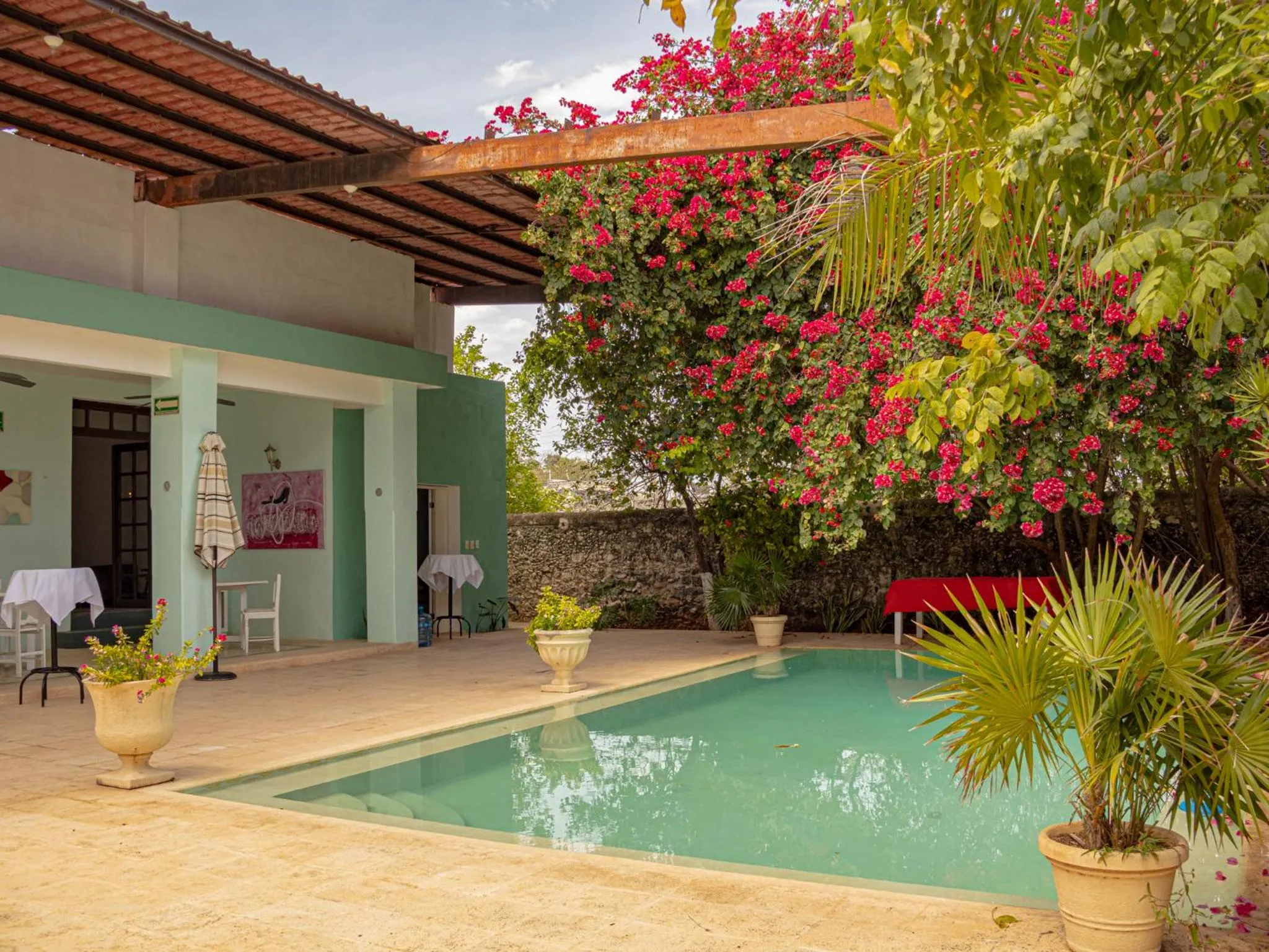 Swimming pool in Villa Octavia