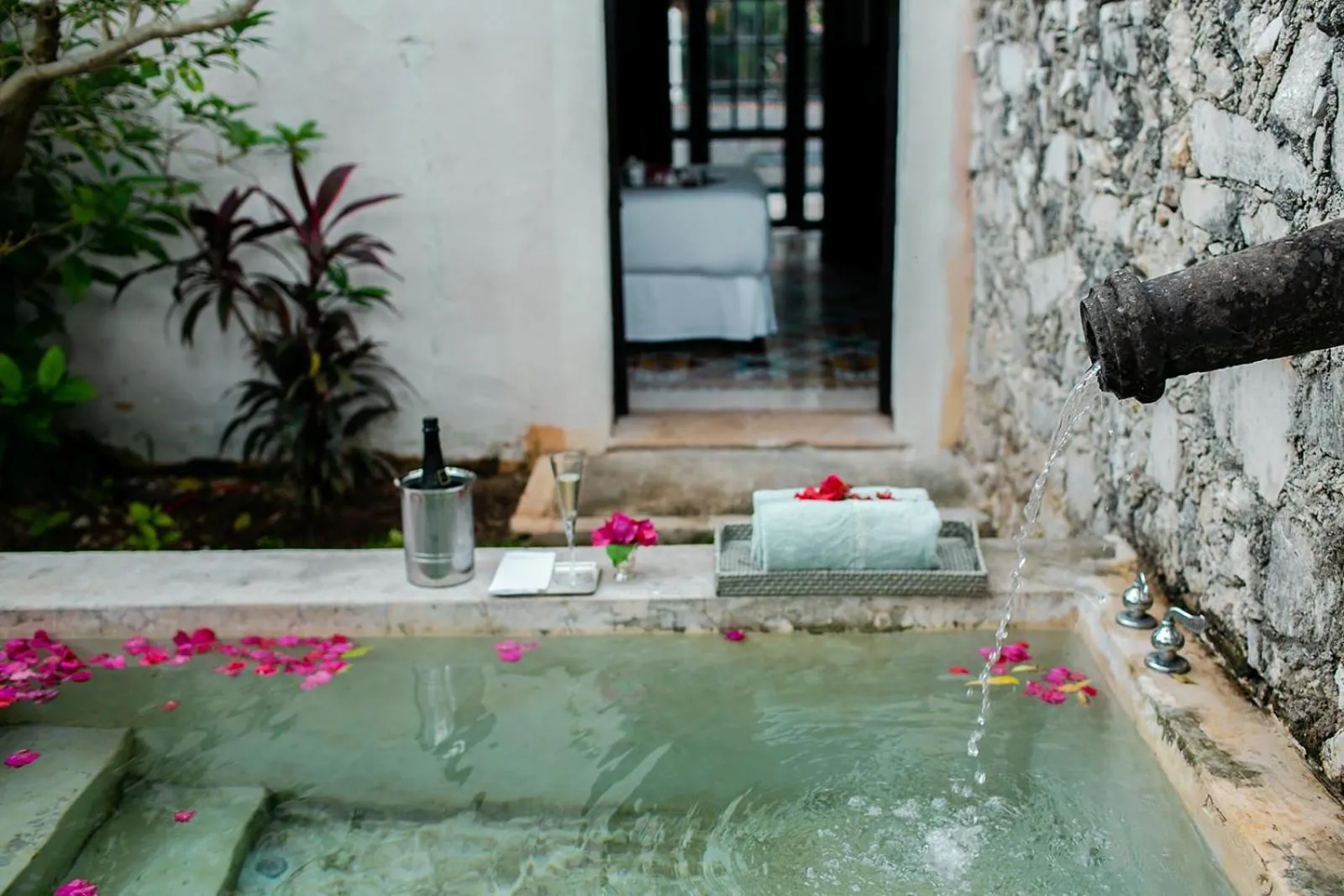 Garden view in Villa Octavia