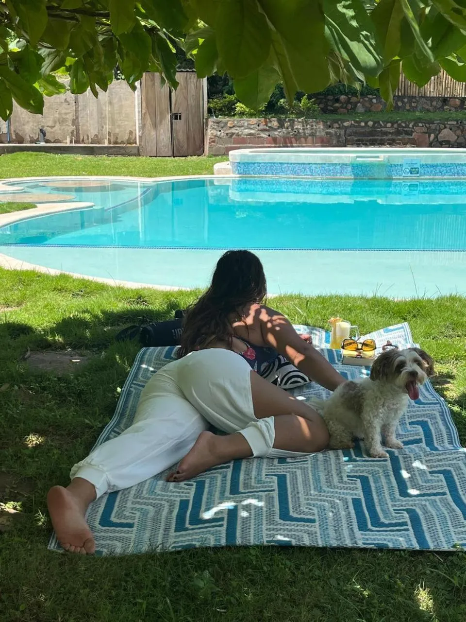 Swimming pool in RodMar Hotel