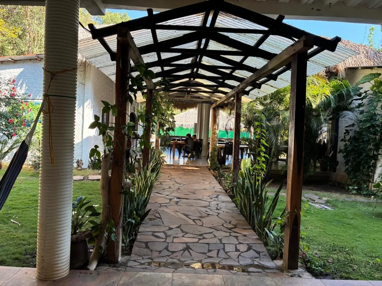 Garden in RodMar Hotel