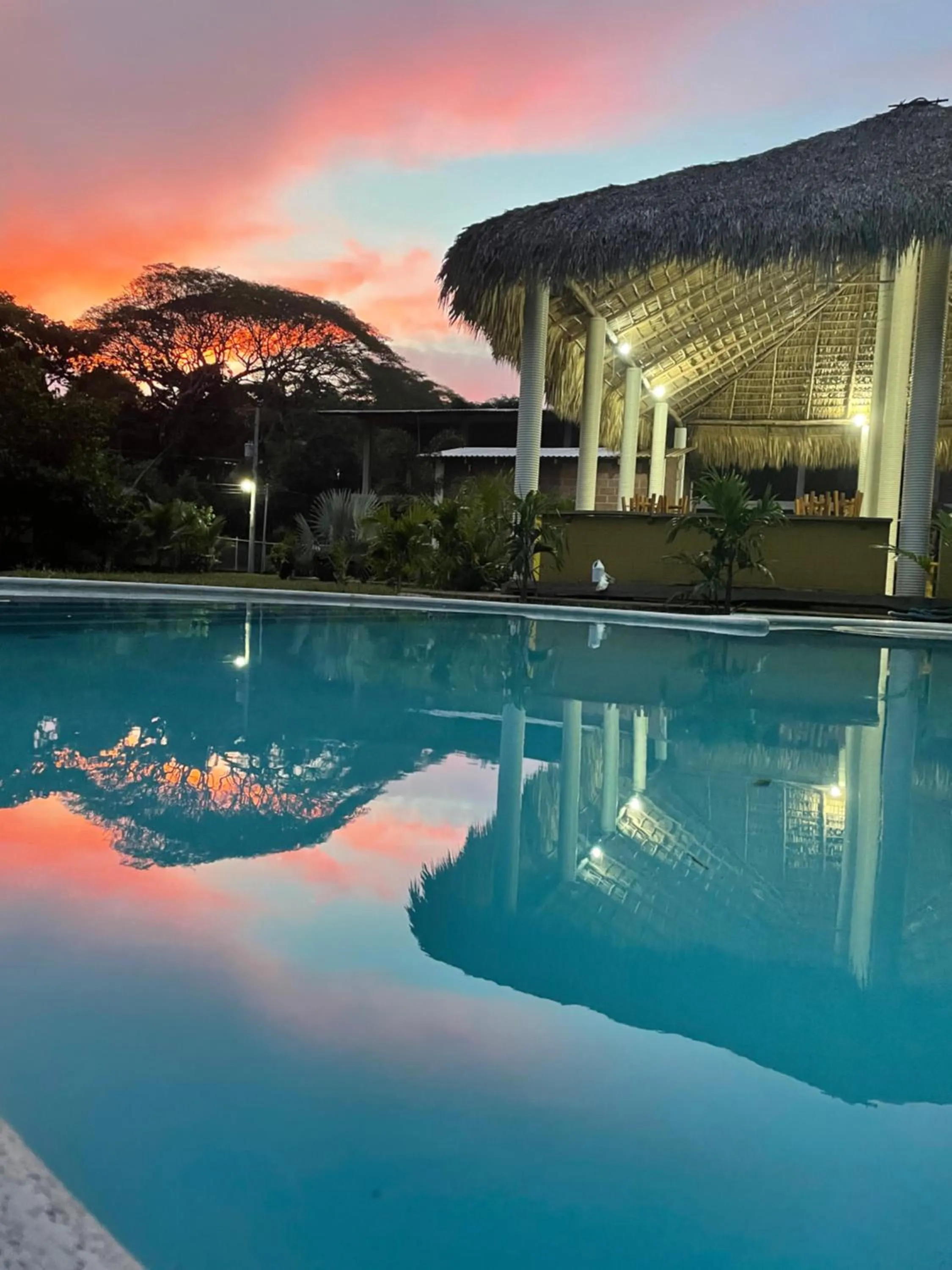 Swimming pool in RodMar Hotel