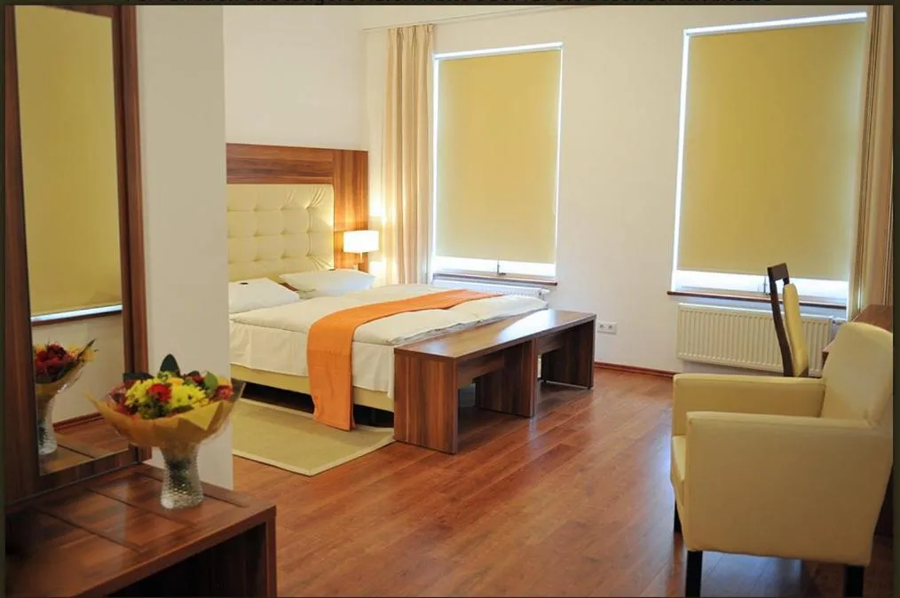 Bed in Akzent Hotel Tietmeyer & Cross Side