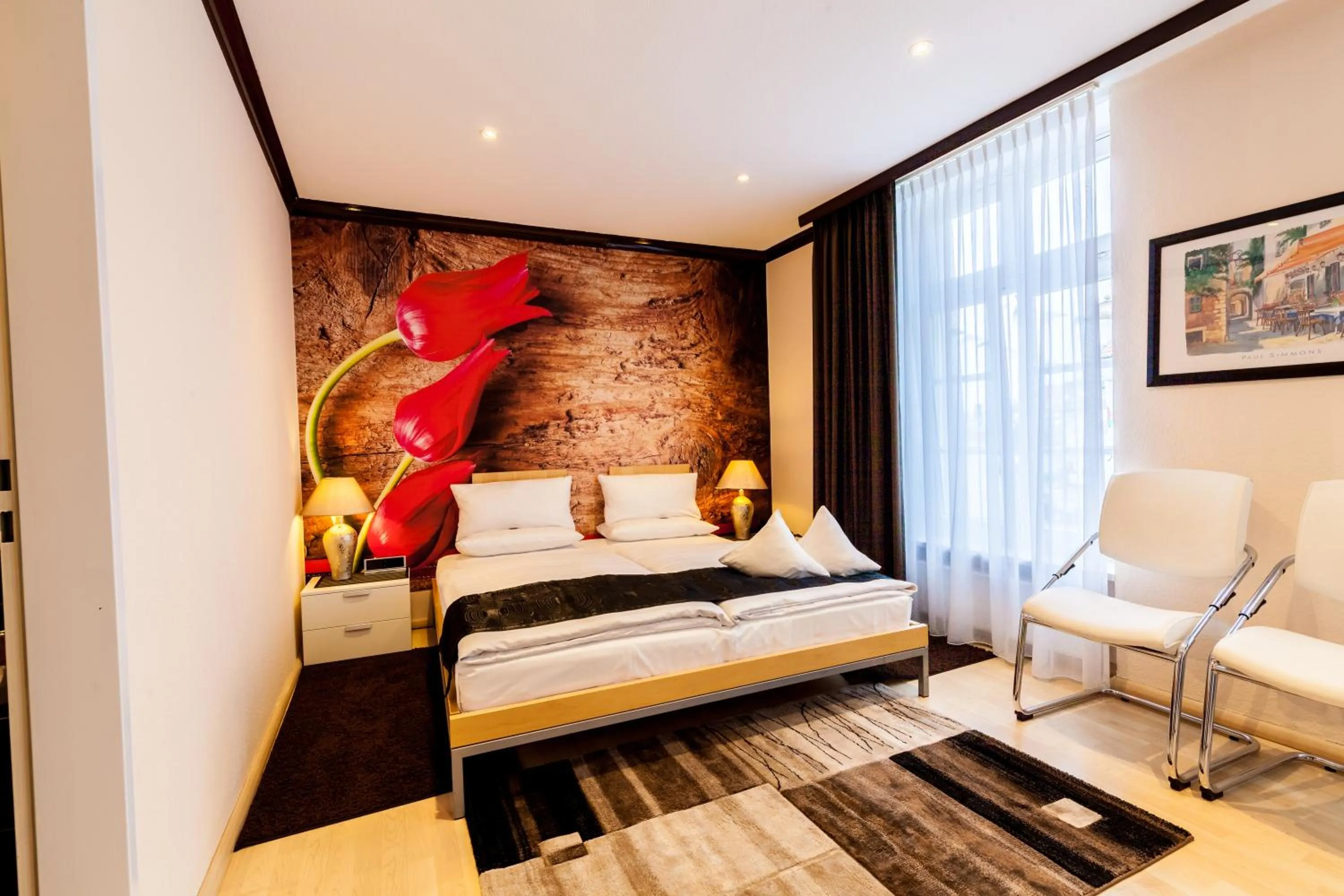 Bed in Akzent Hotel Tietmeyer & Cross Side