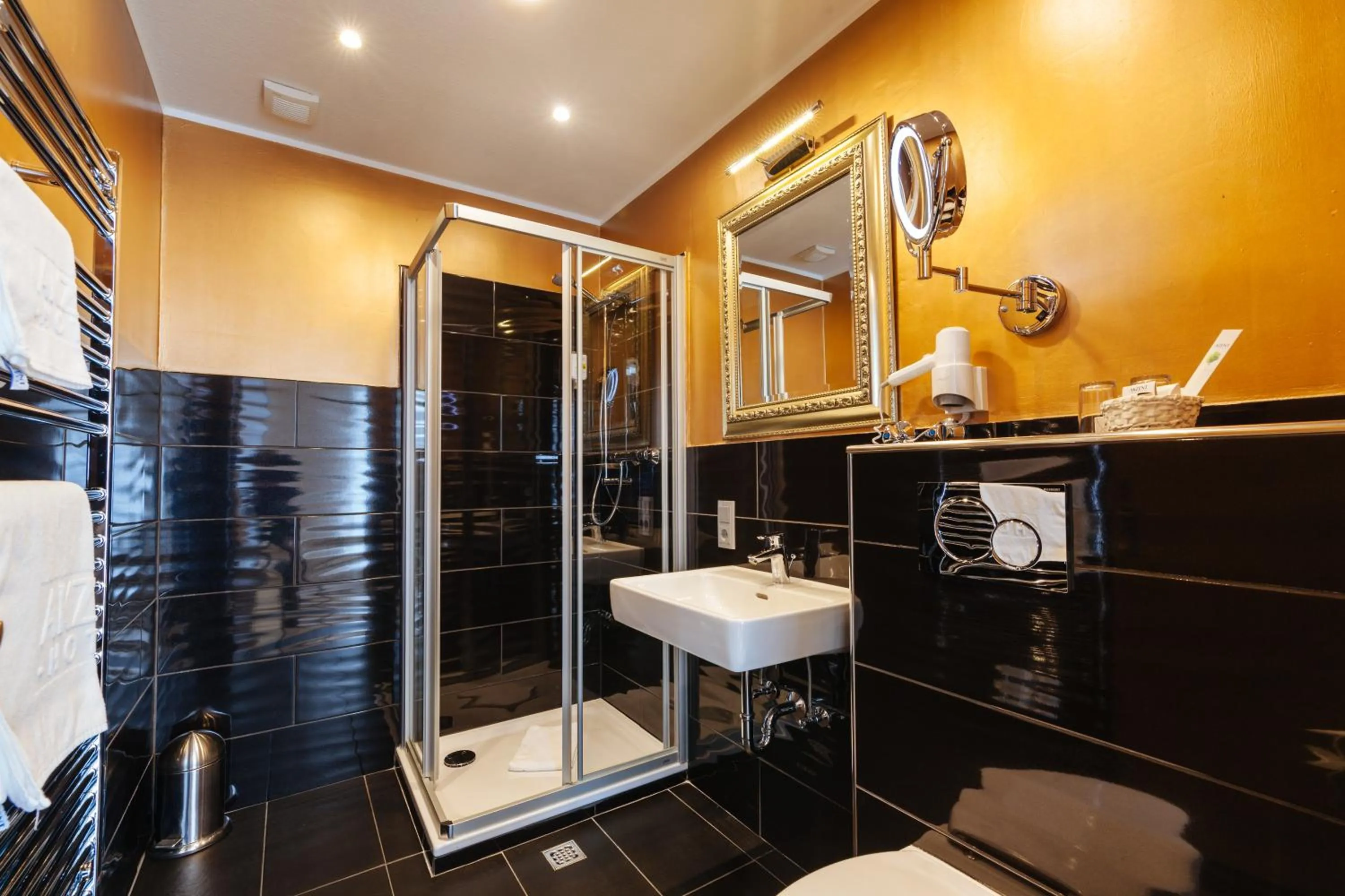 Shower in Akzent Hotel Tietmeyer & Cross Side