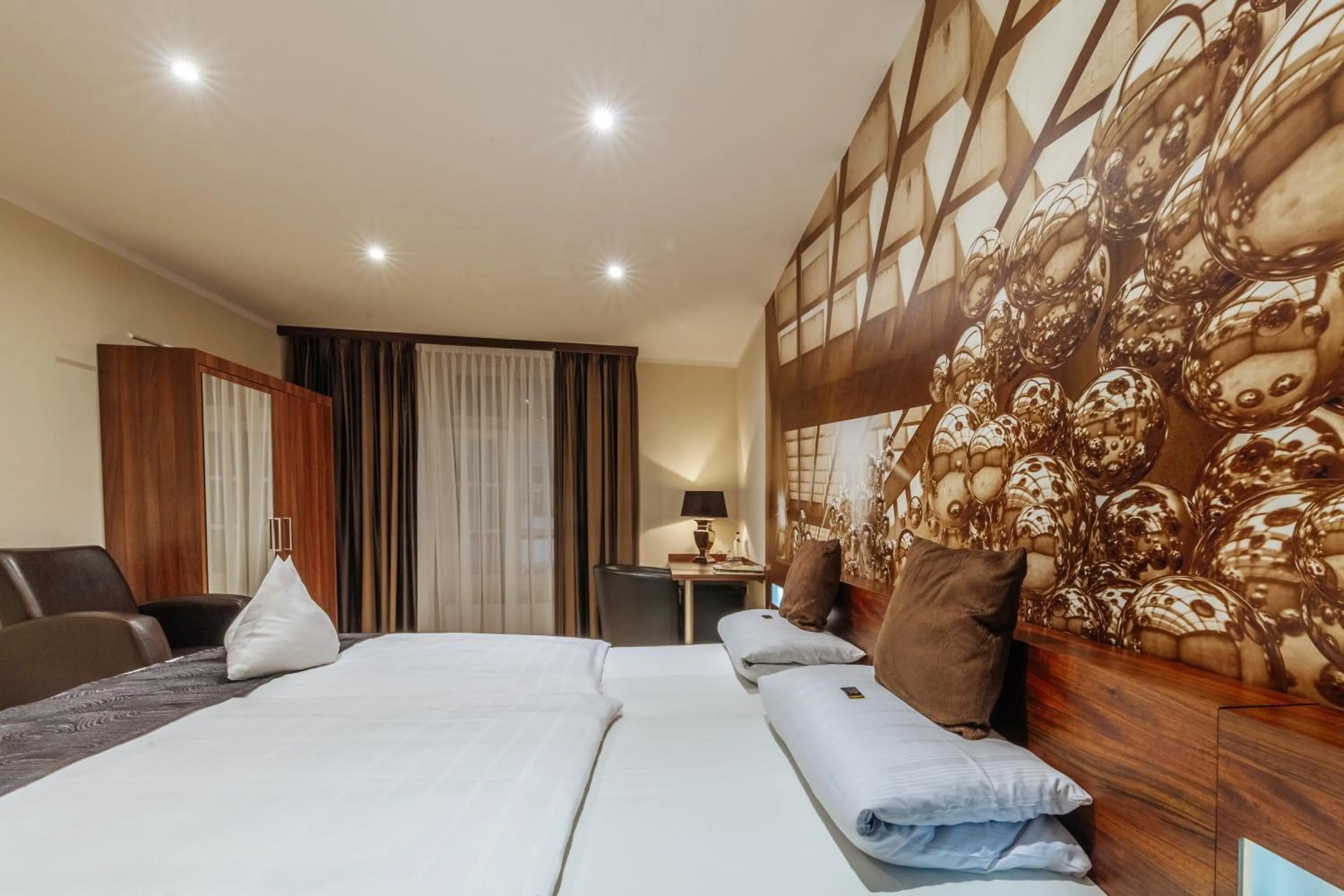 Bed in Akzent Hotel Tietmeyer & Cross Side