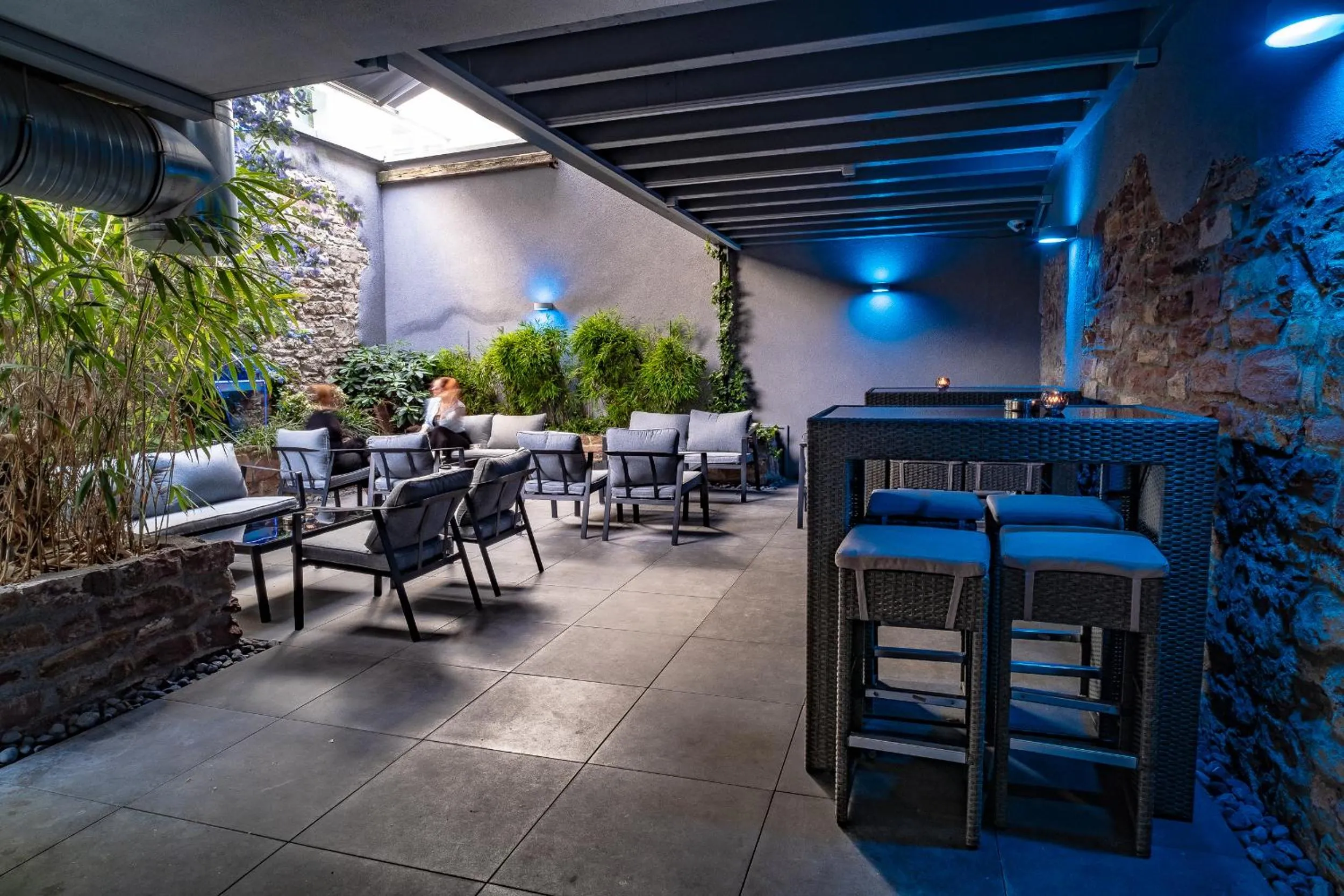 Patio in ALFA Hotel - Superior