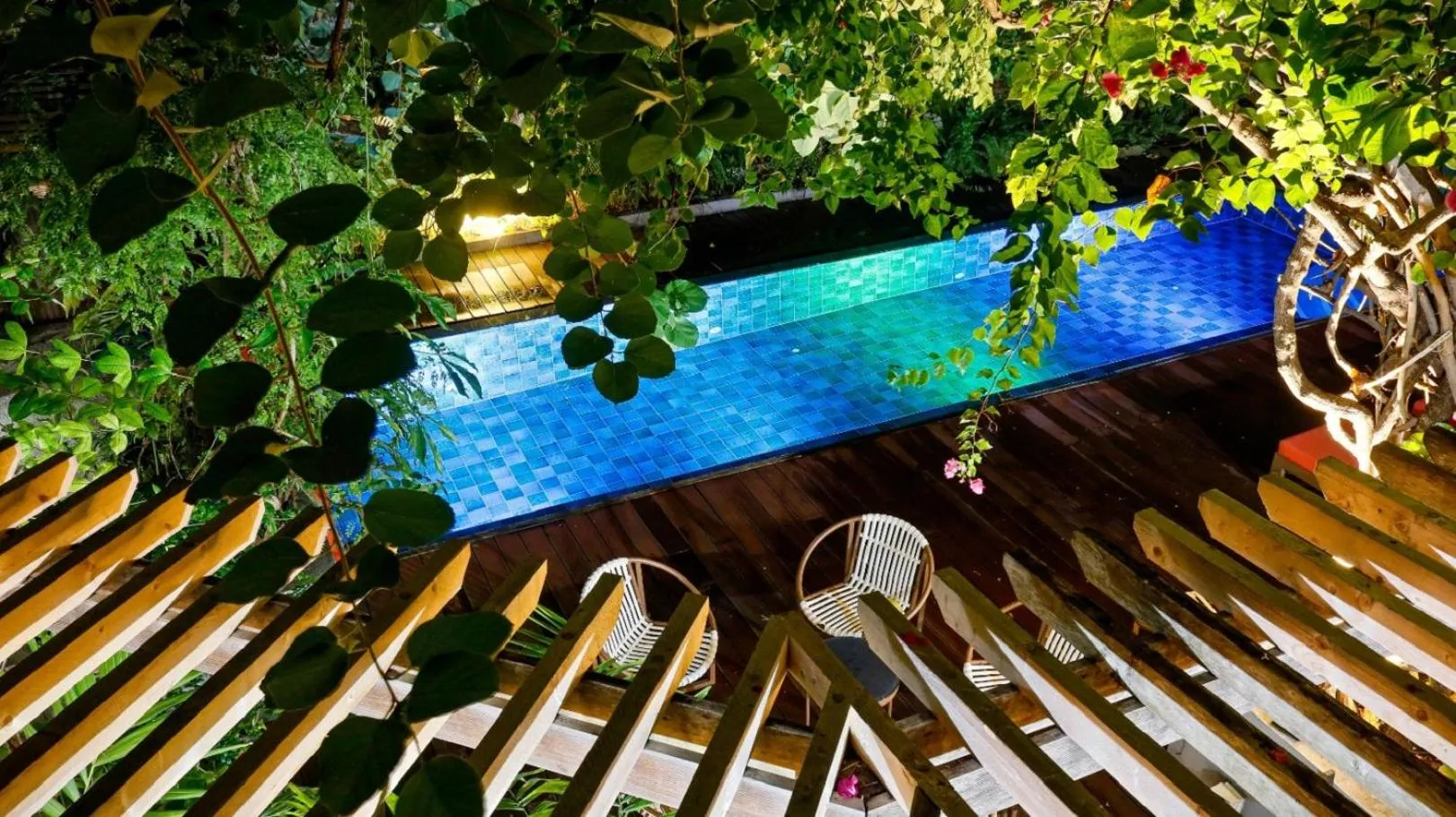 Swimming pool in Viluveli Holiday Retreat