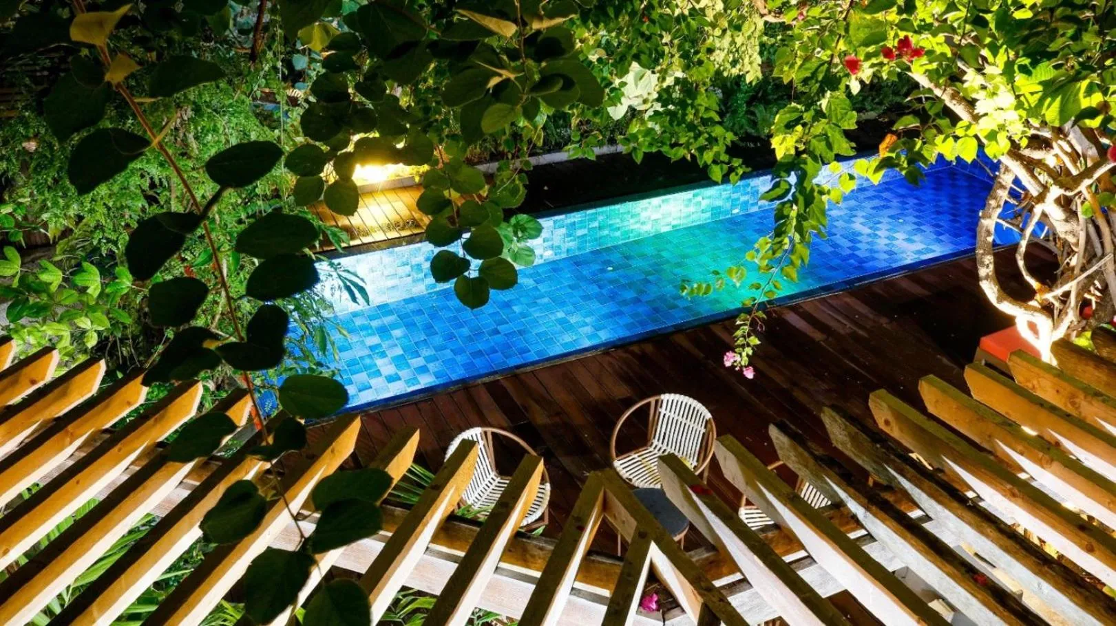 Swimming pool in Viluveli Holiday Retreat