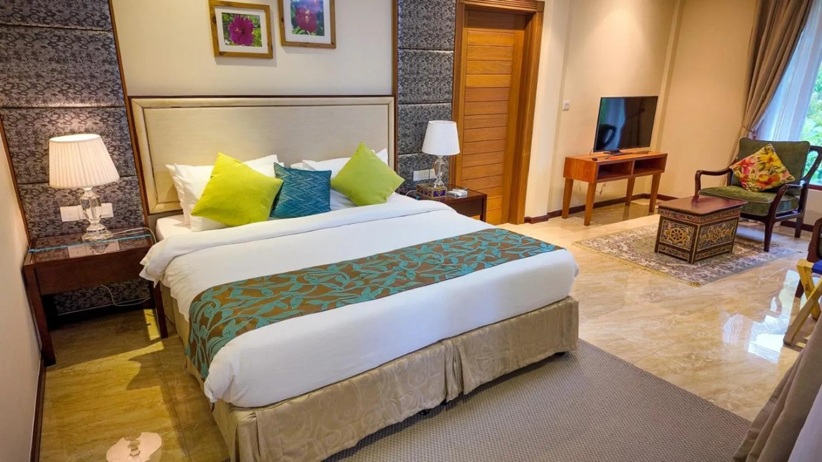 Bedroom, Bed in Viluveli Holiday Retreat