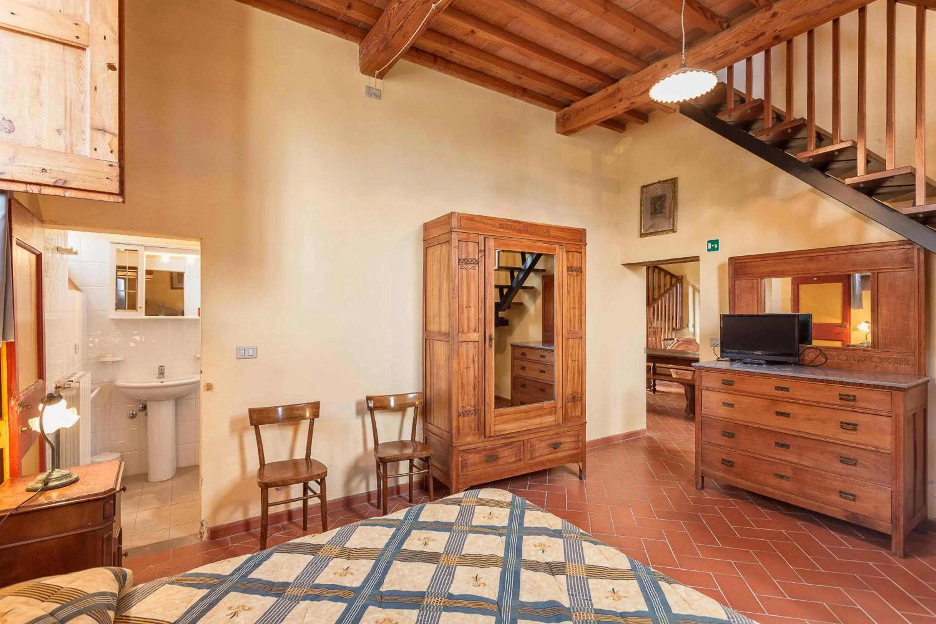 Bedroom in Villa Graziani