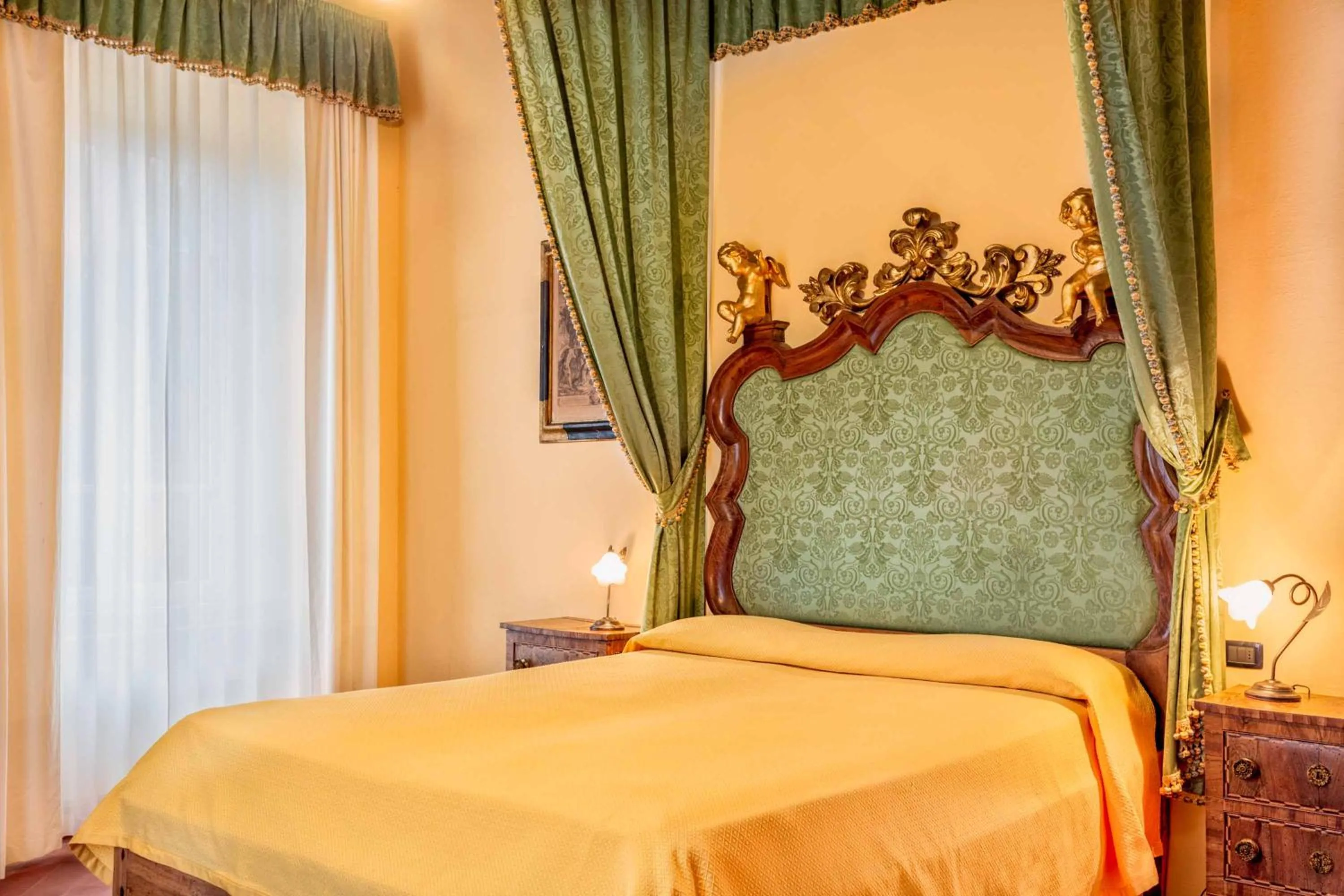 Bedroom, Bed in Villa Graziani