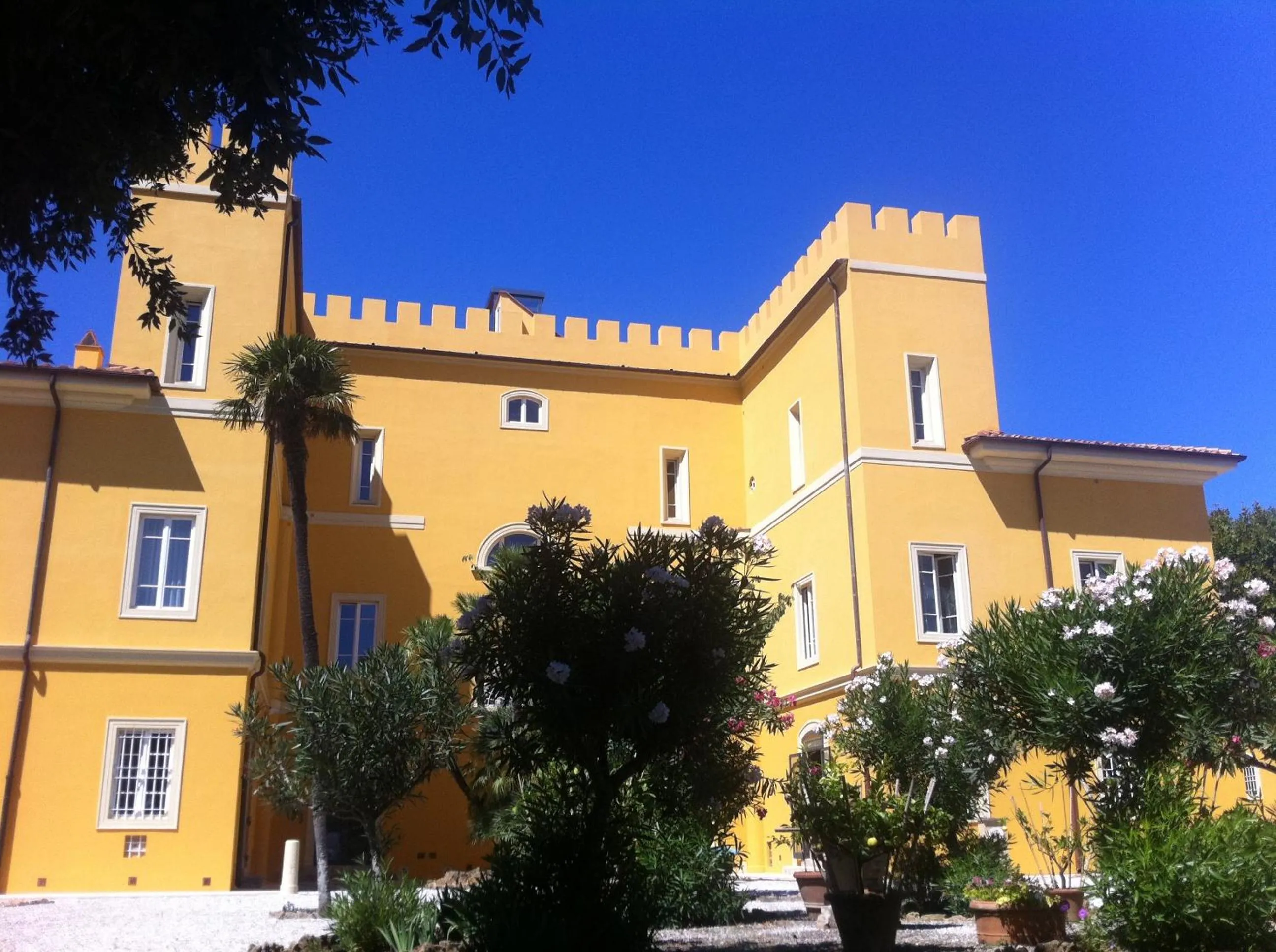 Facade/entrance in Villa Graziani