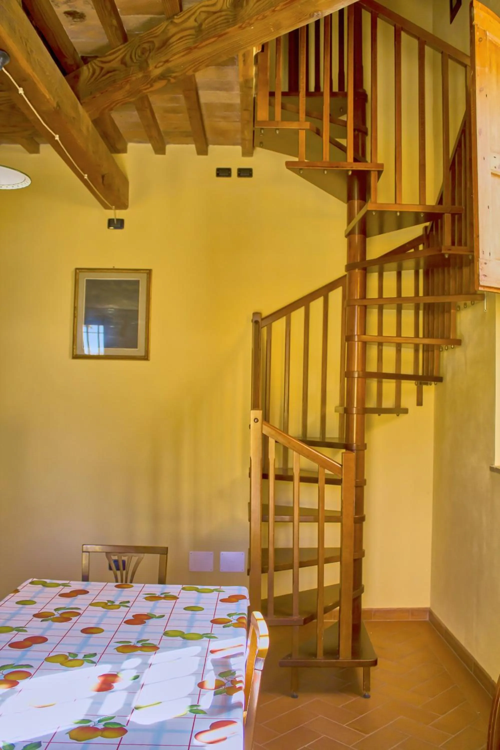 Dining area in Villa Graziani