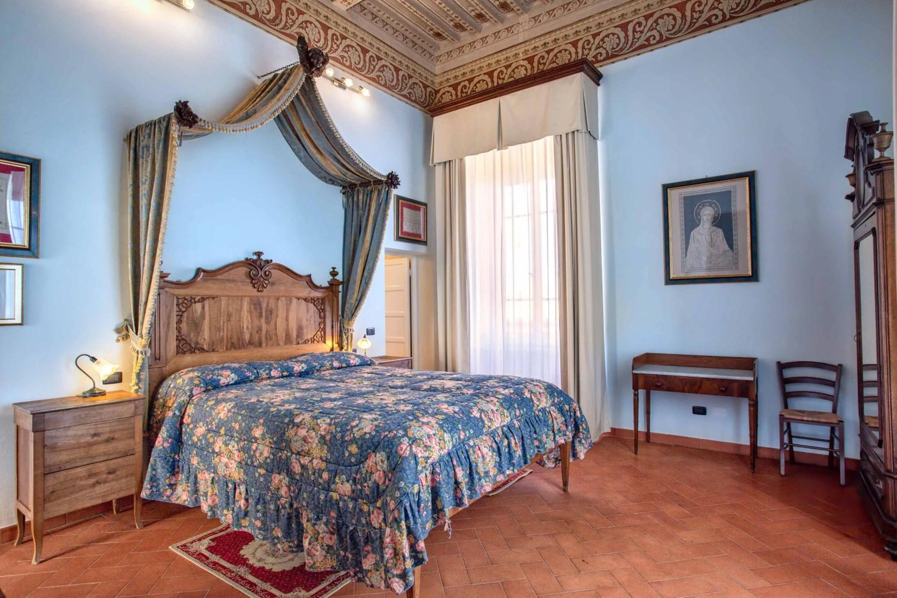 Bedroom, Bed in Villa Graziani