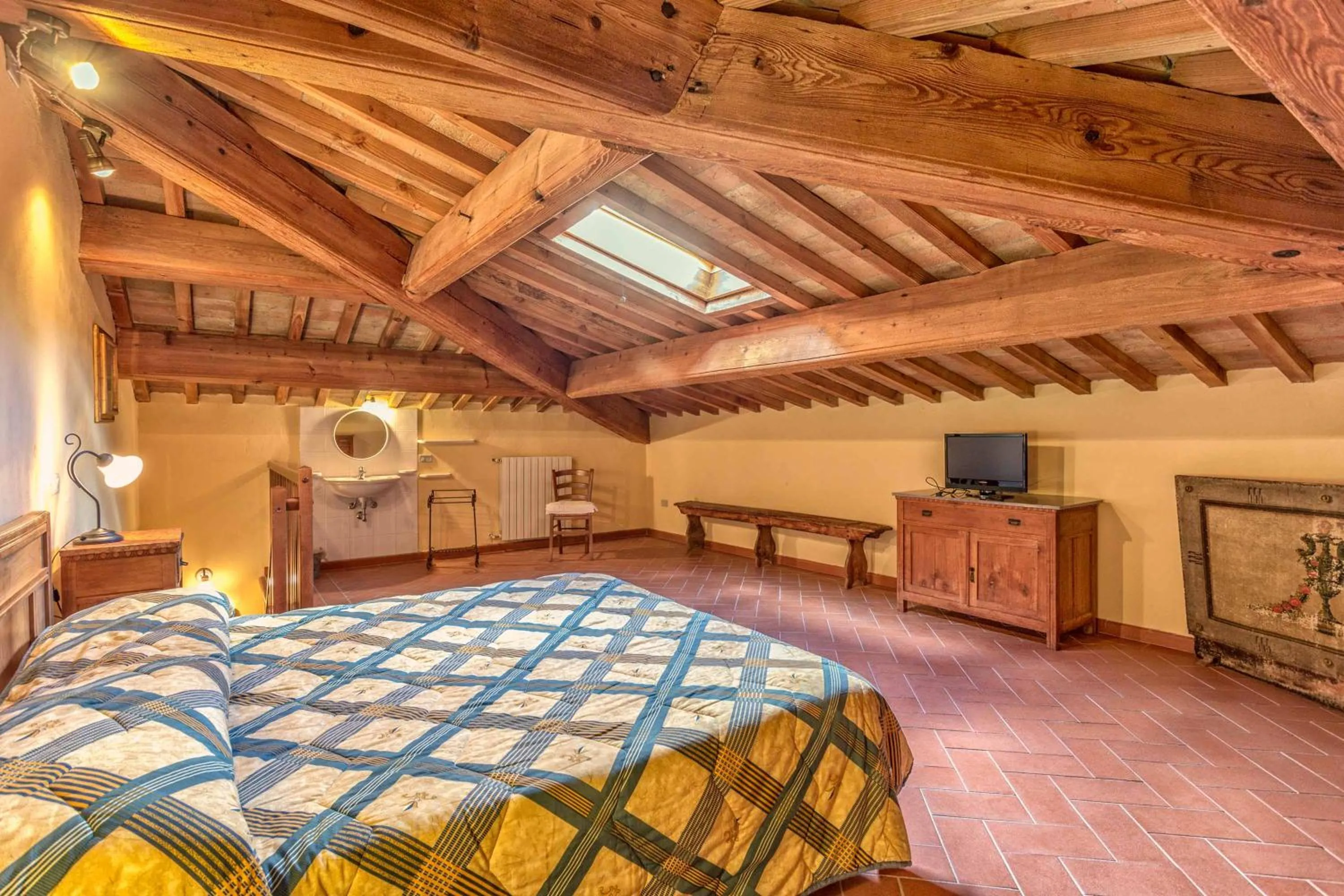 Bedroom, Bed in Villa Graziani