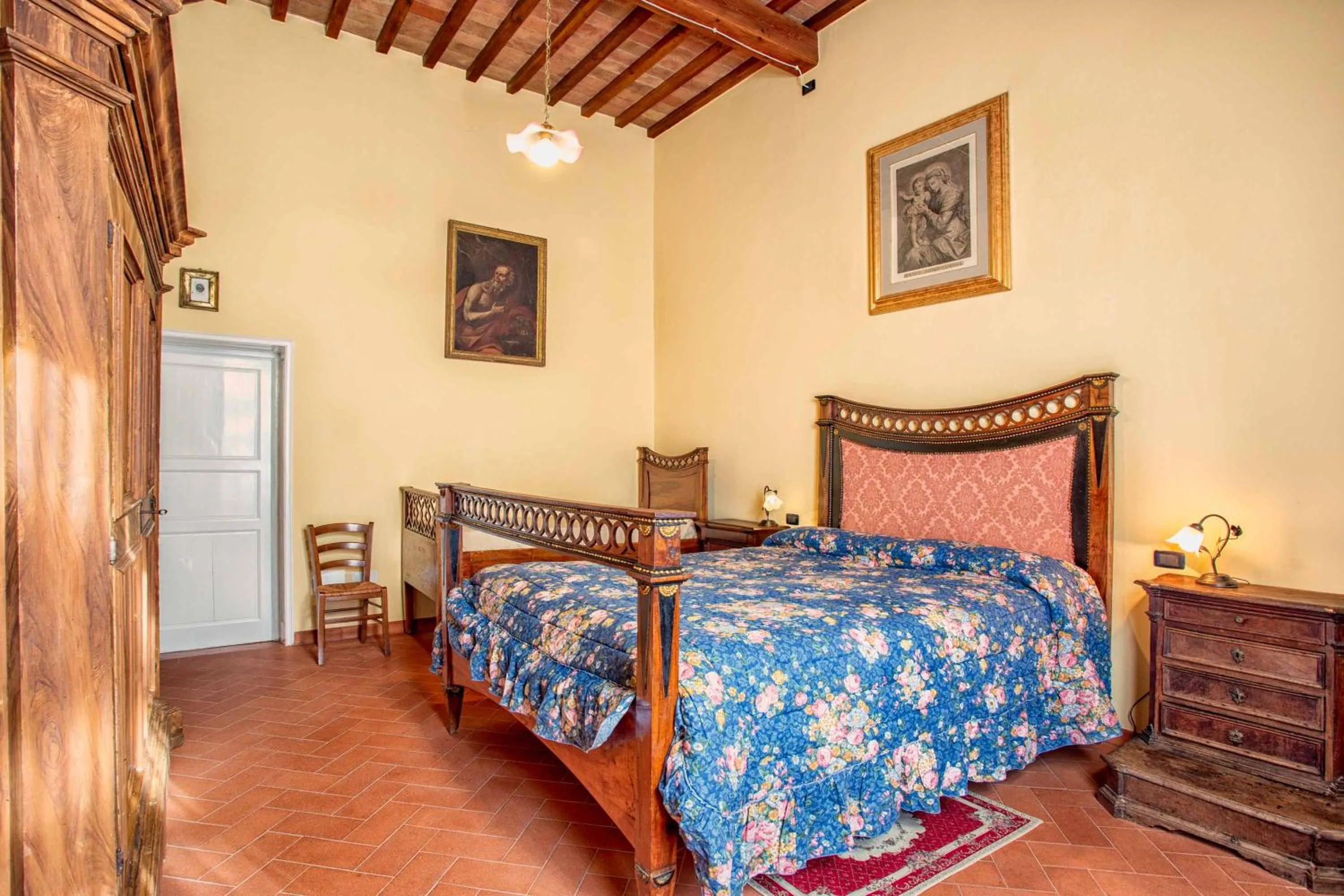 Bedroom, Bed in Villa Graziani
