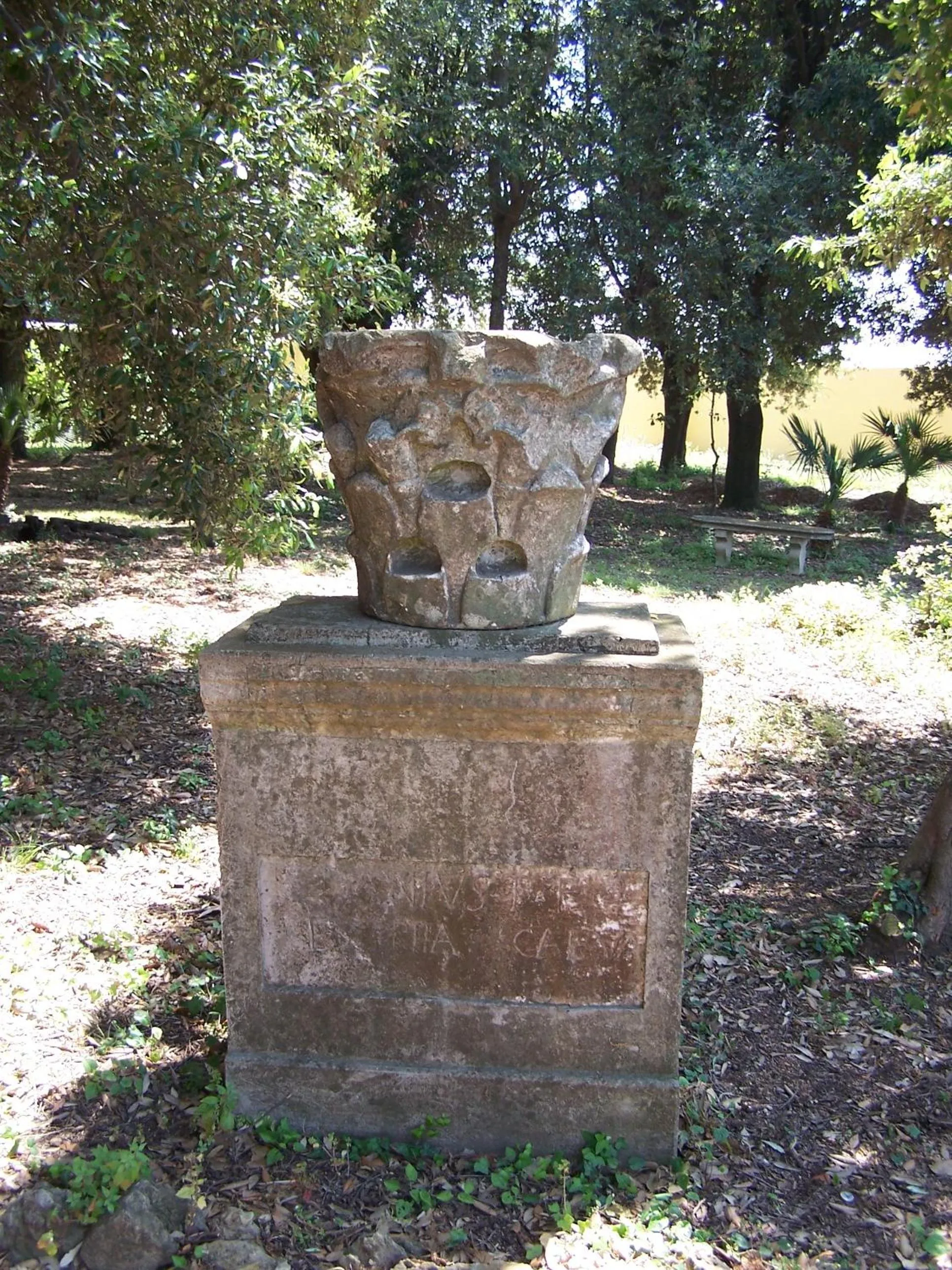 Garden in Villa Graziani