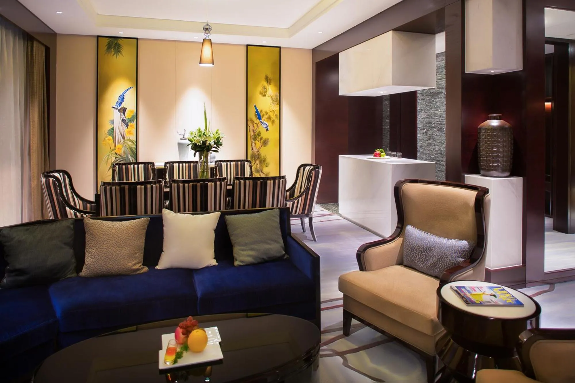 Seating area in Movenpick Hotel Enshi