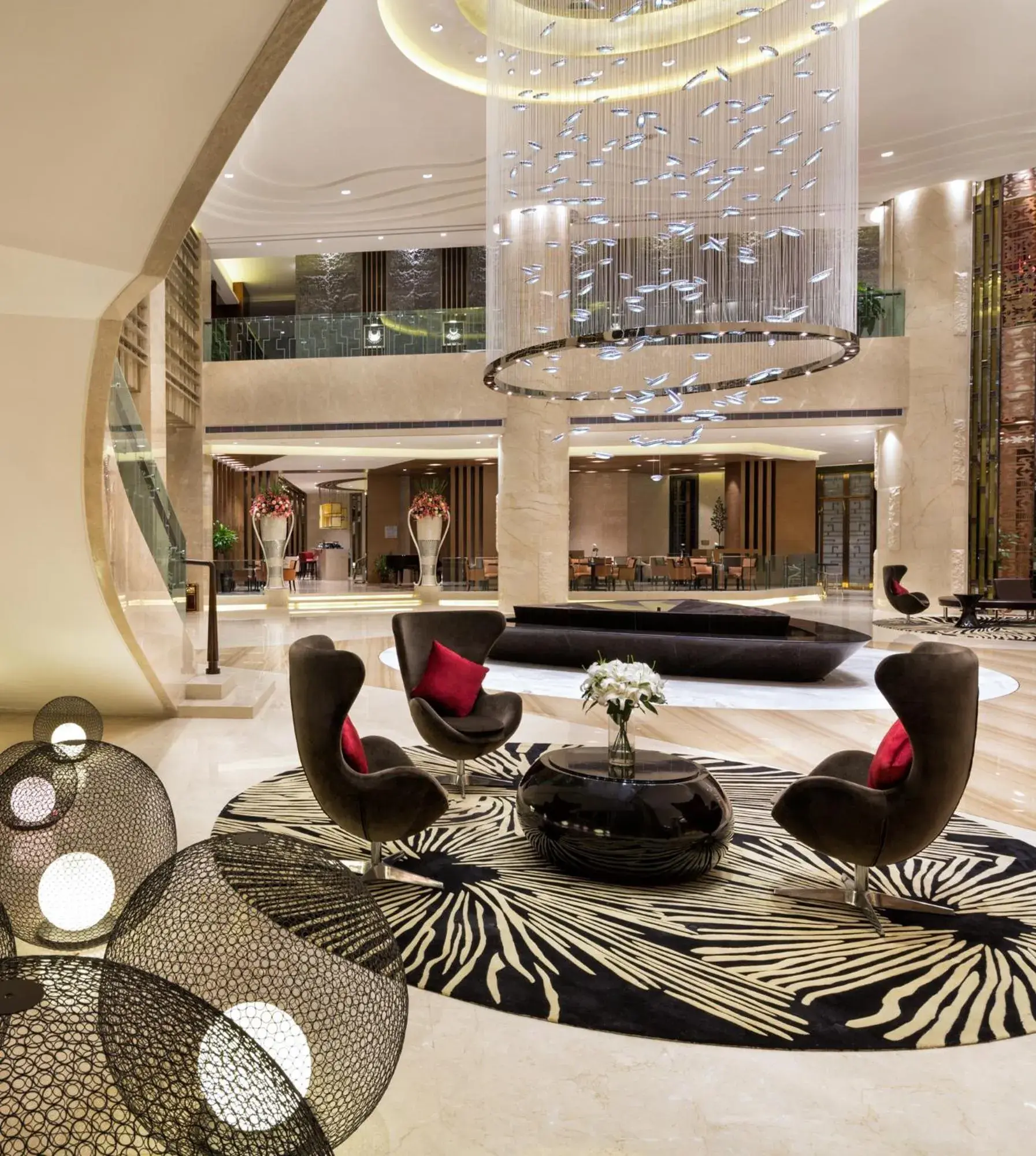 Lobby or reception in Movenpick Hotel Enshi Lobby or reception in Movenpick Hotel Enshi