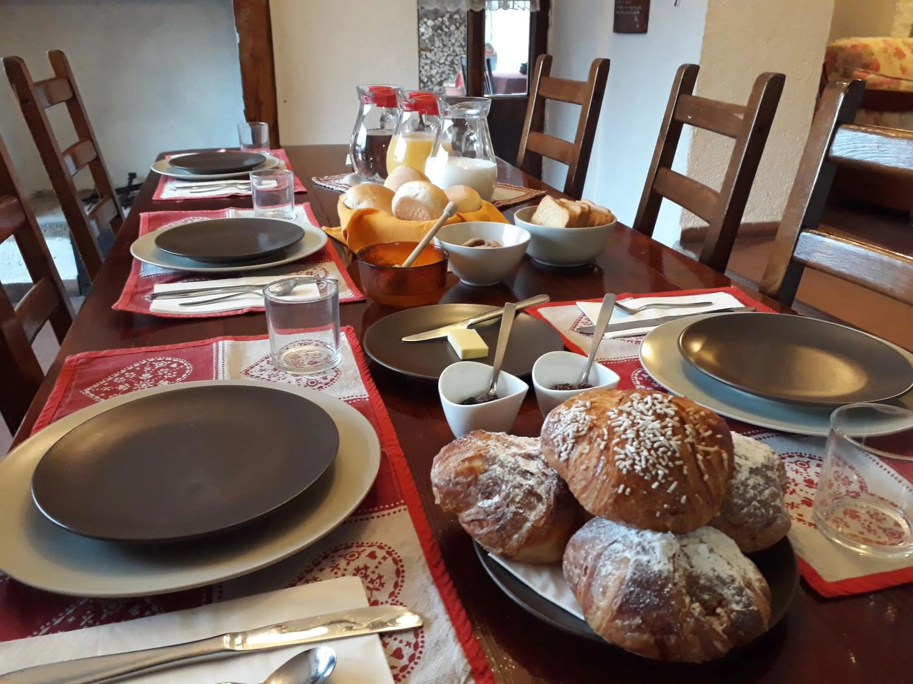 Breakfast in B&B Rocca di Bajedo