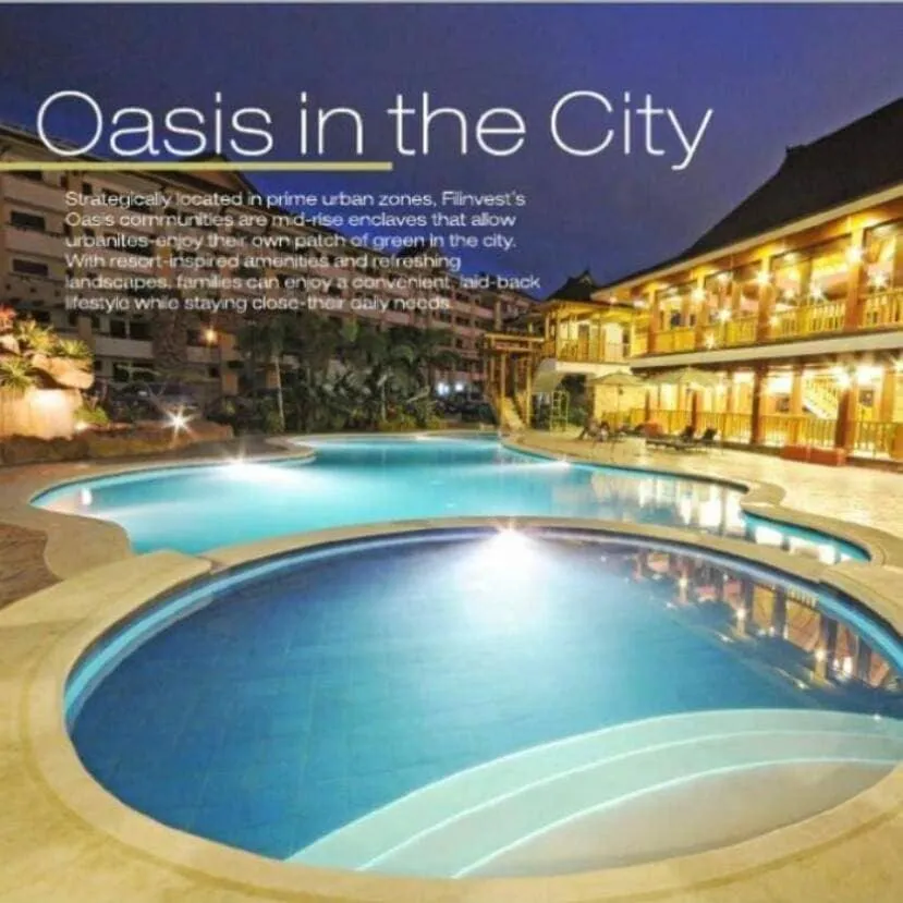 ONE OASIS B1 back of SM MALL, Free Pool Wifi