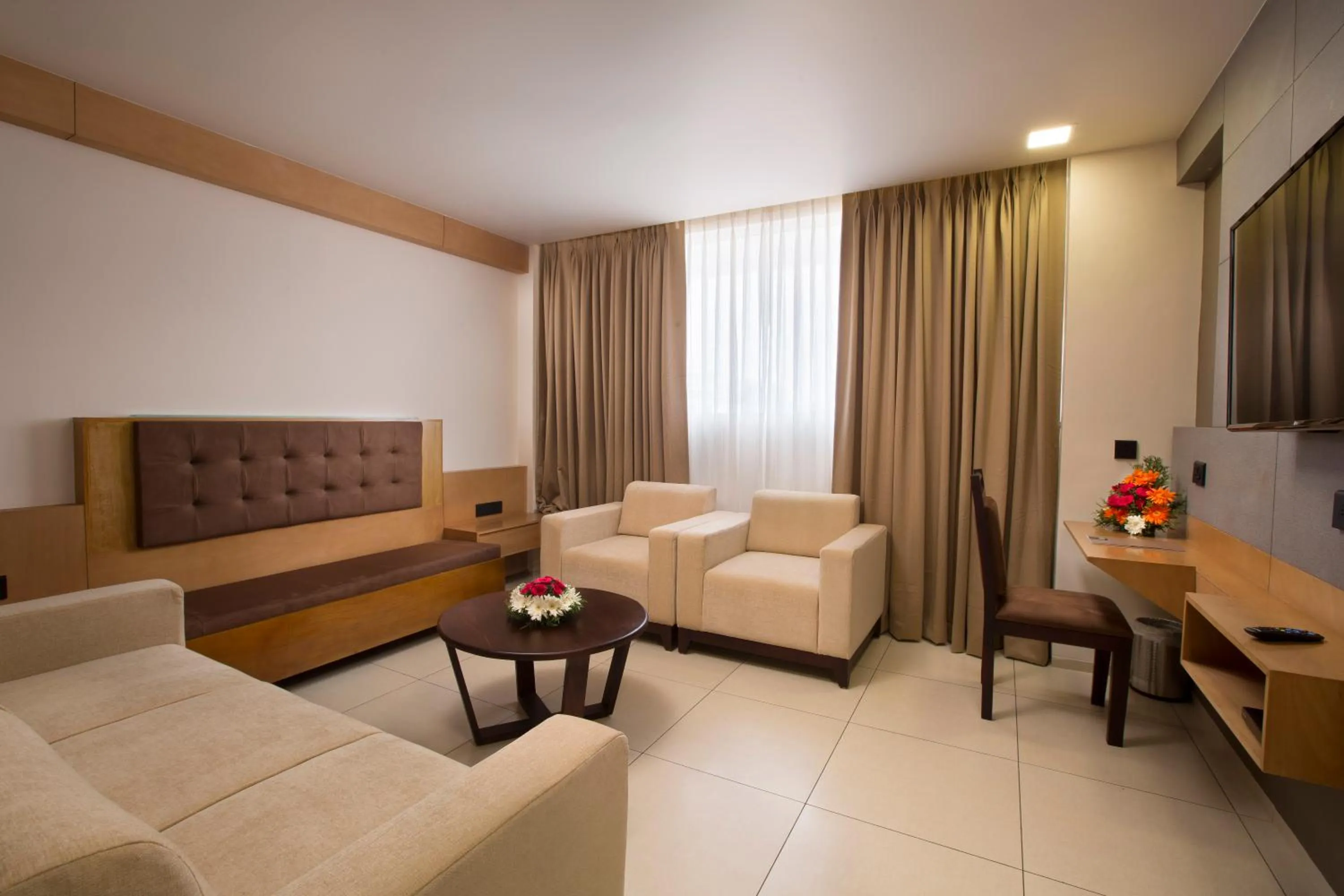 Living room in North Seven